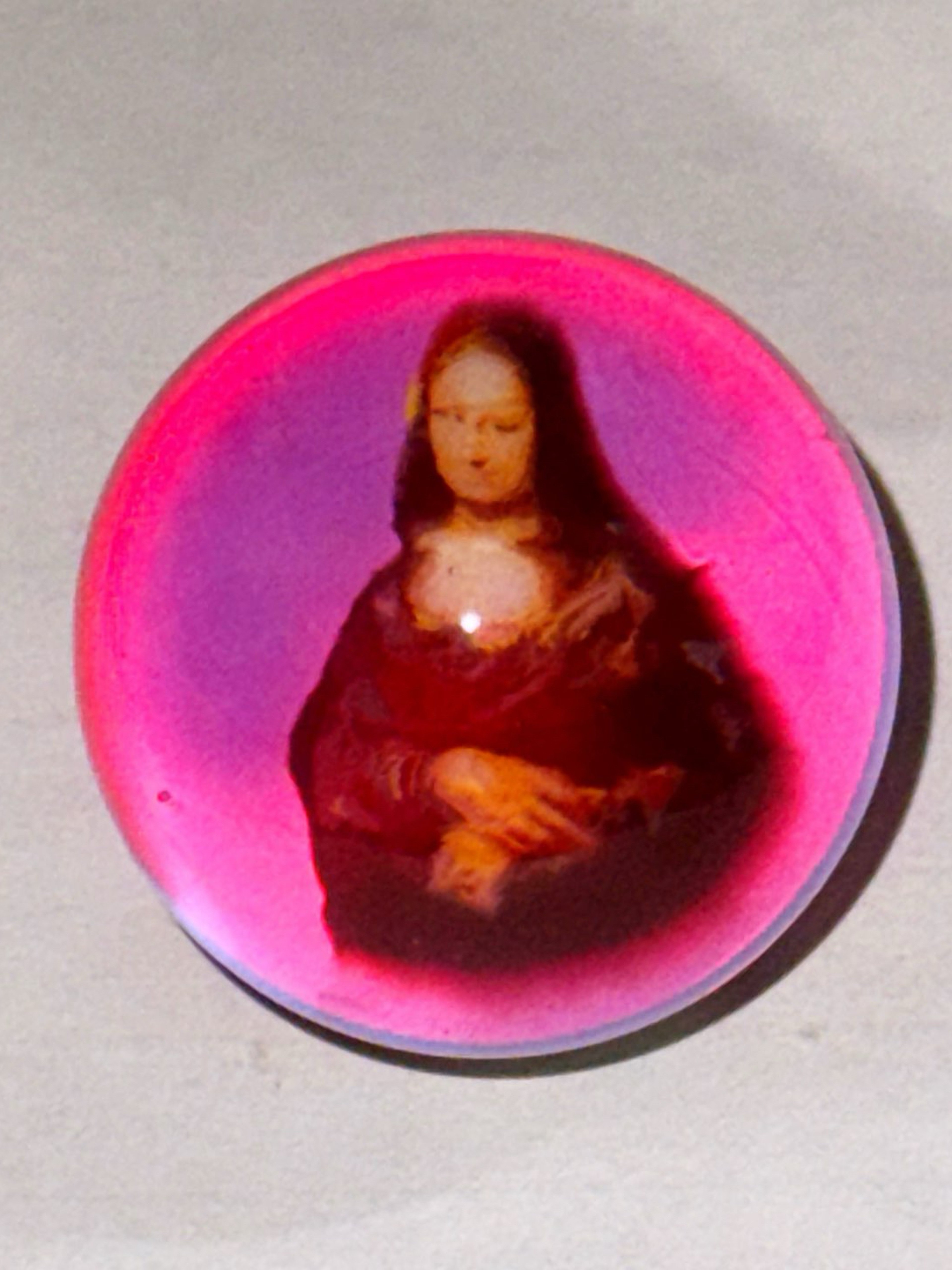 Preview pic of Keys Glass Mona Lisa Marble
