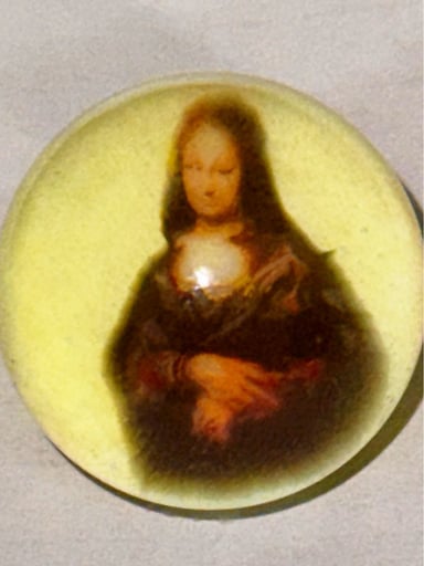 Preview pic of Keys Glass Mona Lisa Marble
