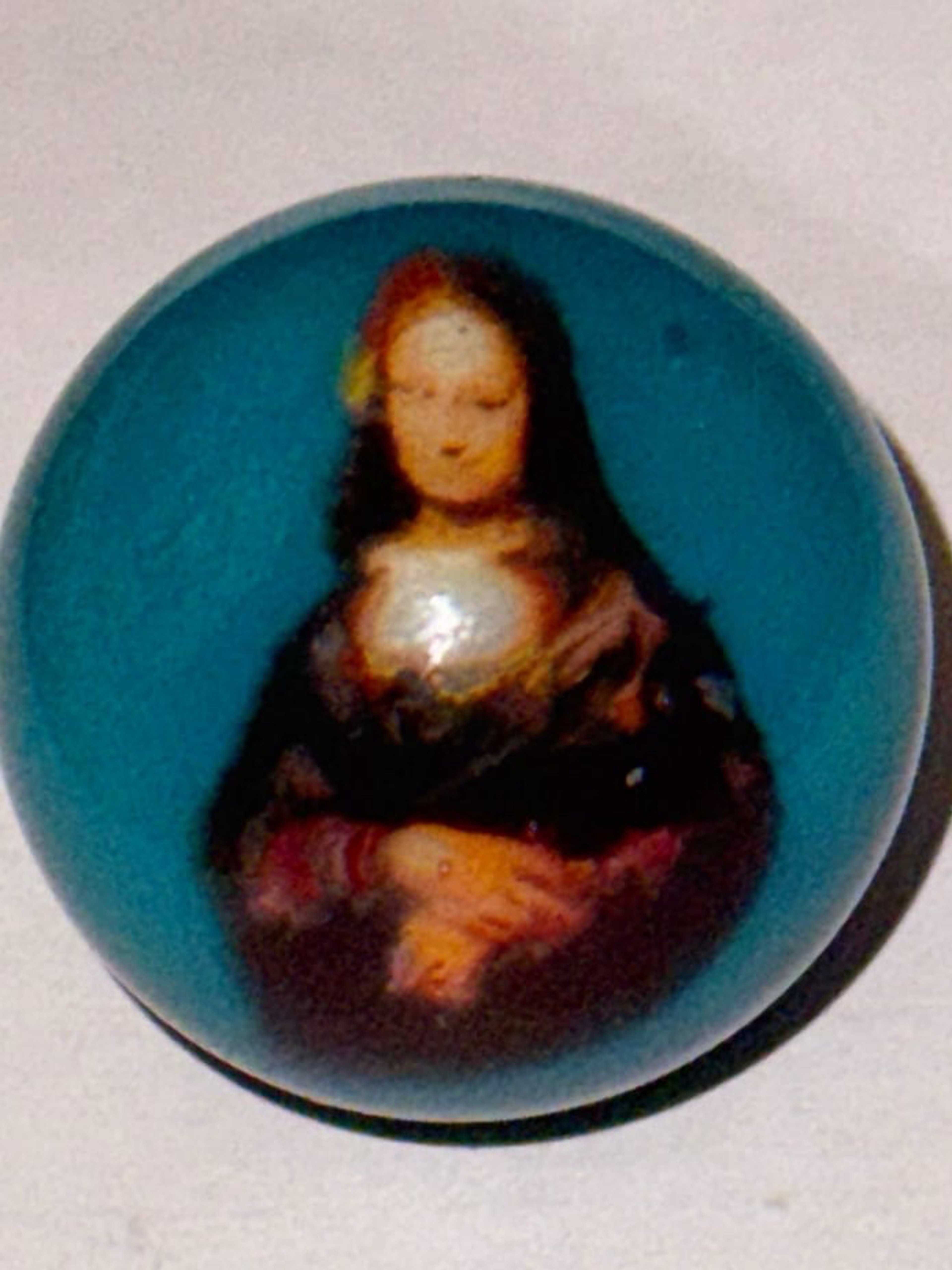 Keys Glass Mona Lisa Marble image 0