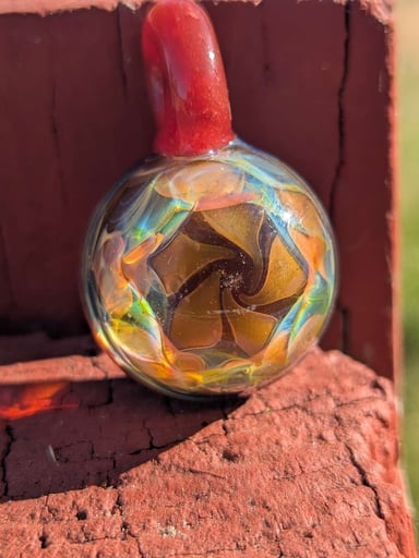 Preview pic of Dotbox glass pendant