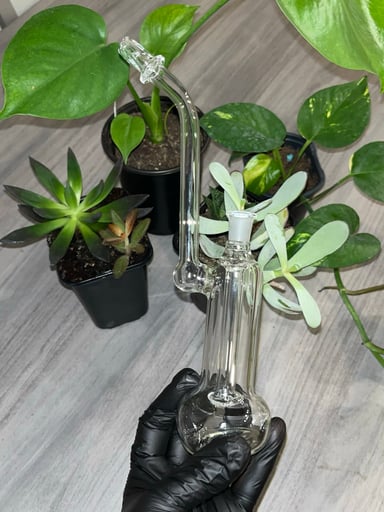 Preview pic of 10” clear bubbler