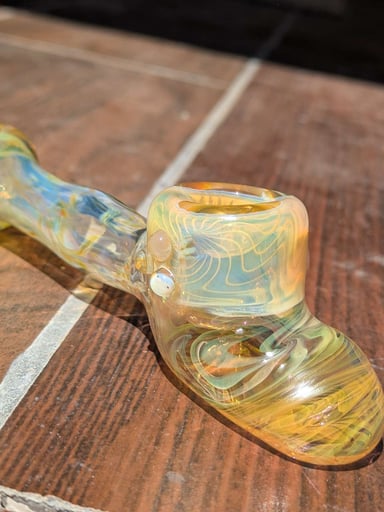 Preview pic of Fumed hammer/boot pipe collab