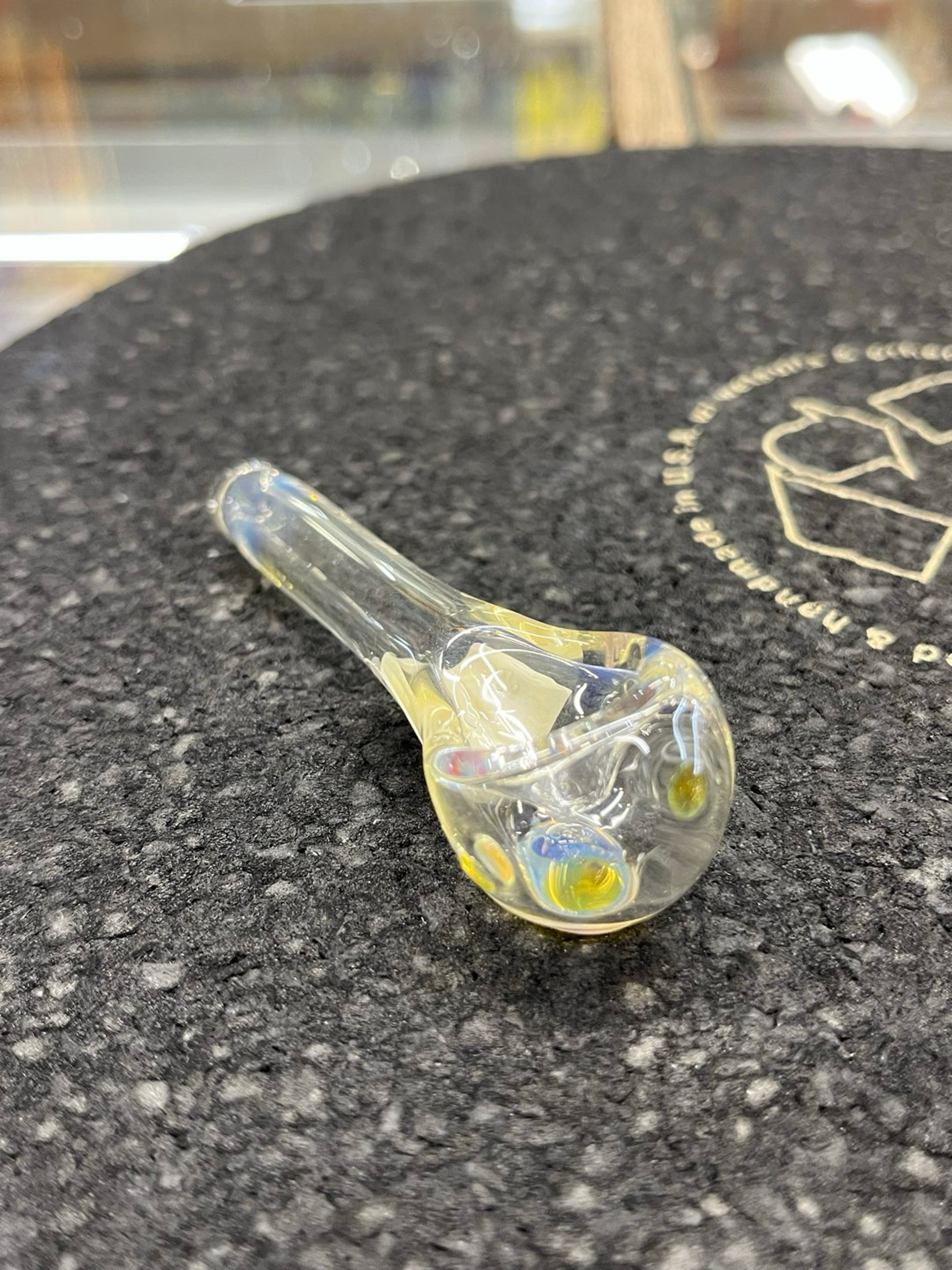 Preview pic of Freeways Glass Art Small Clear Pipe