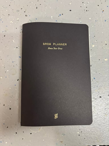 Preview pic of New! Goldleaf Grow Planner