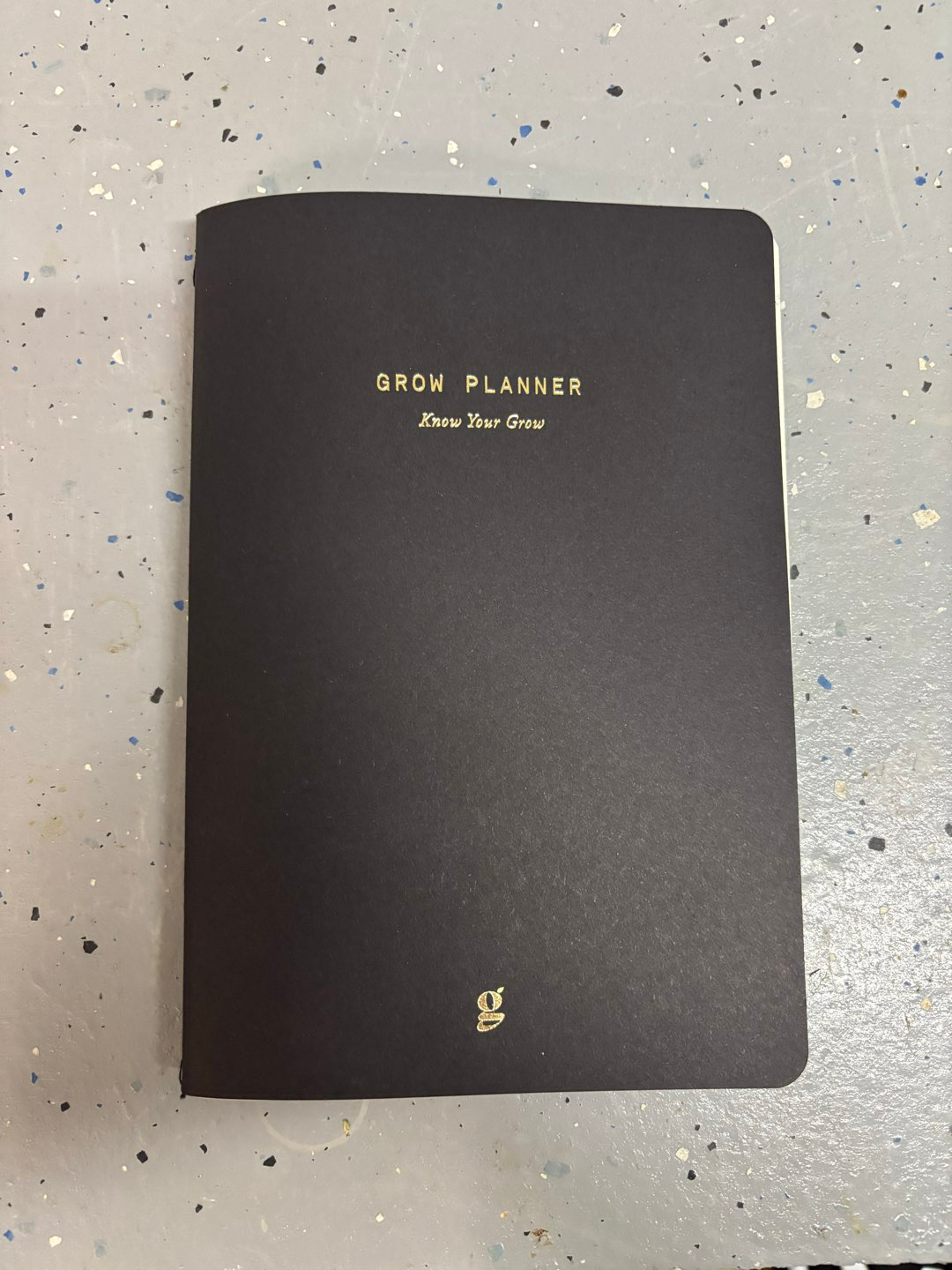 Preview pic of New! Goldleaf Grow Planner