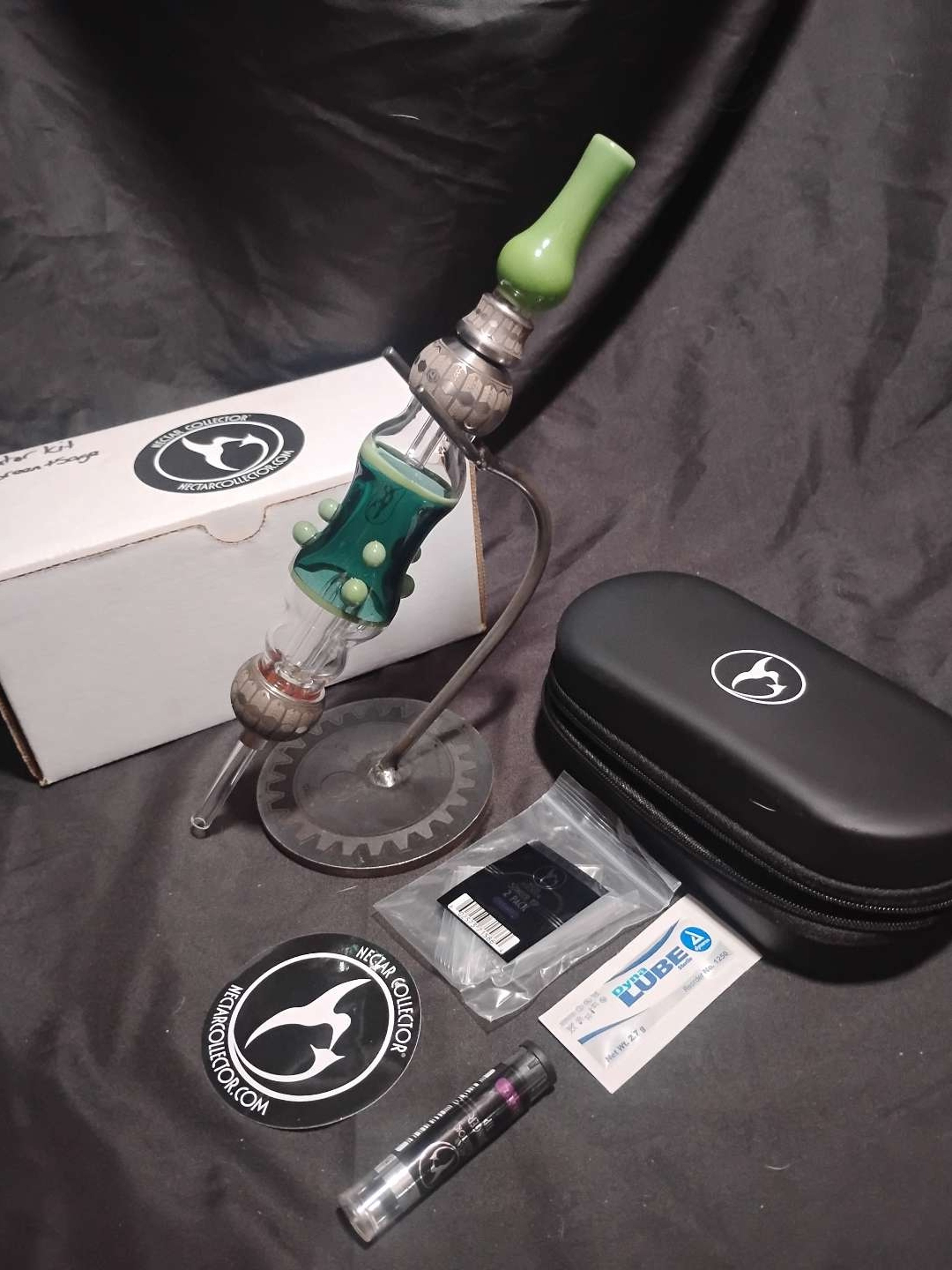 Nectar Collector Pollinator Kit – Lake Green & Sage – Complete w/ Stand & Accessories image 0