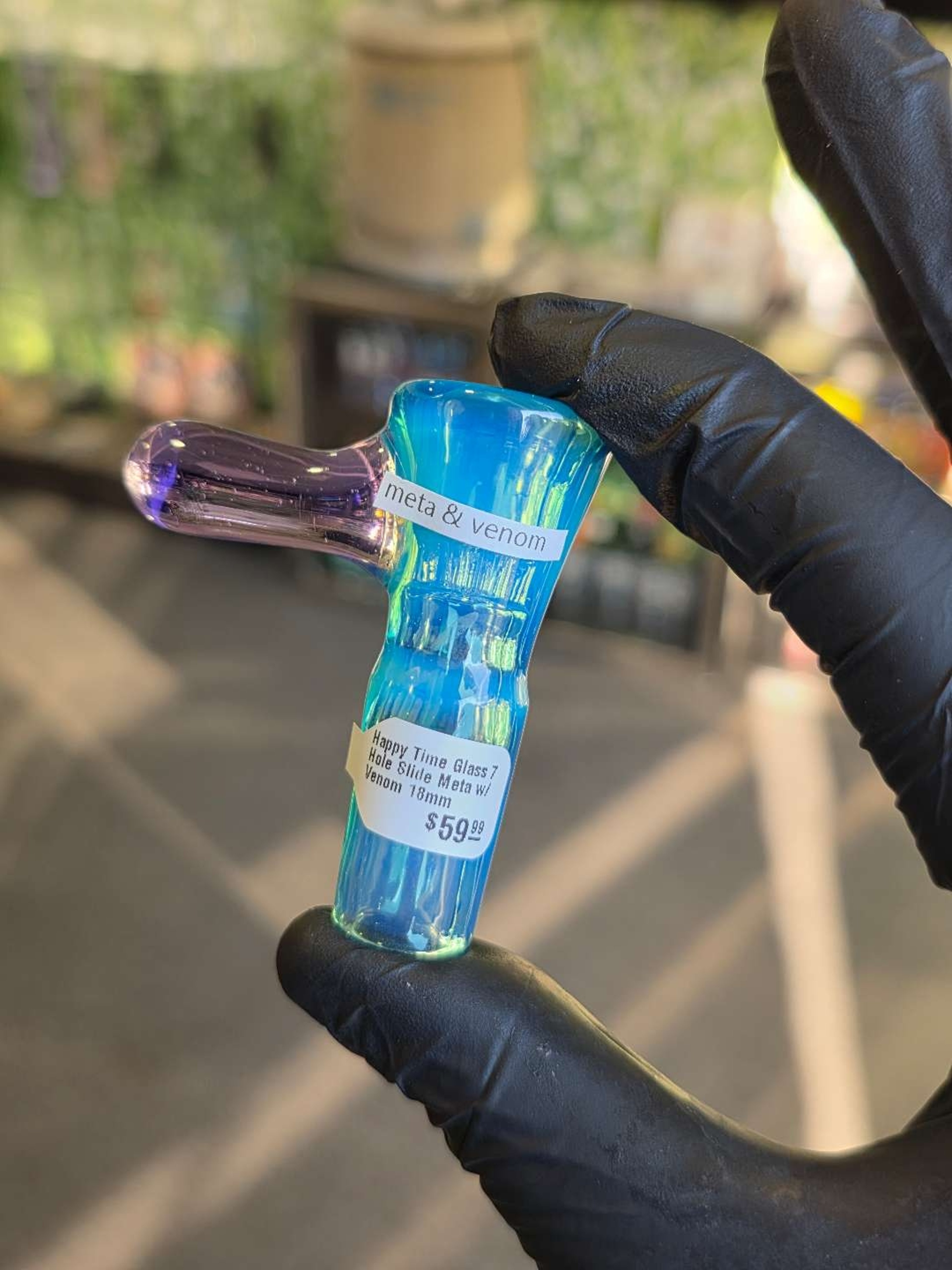 Preview pic of Happy Time 18mm 7-Hole Slide Meta & Venom