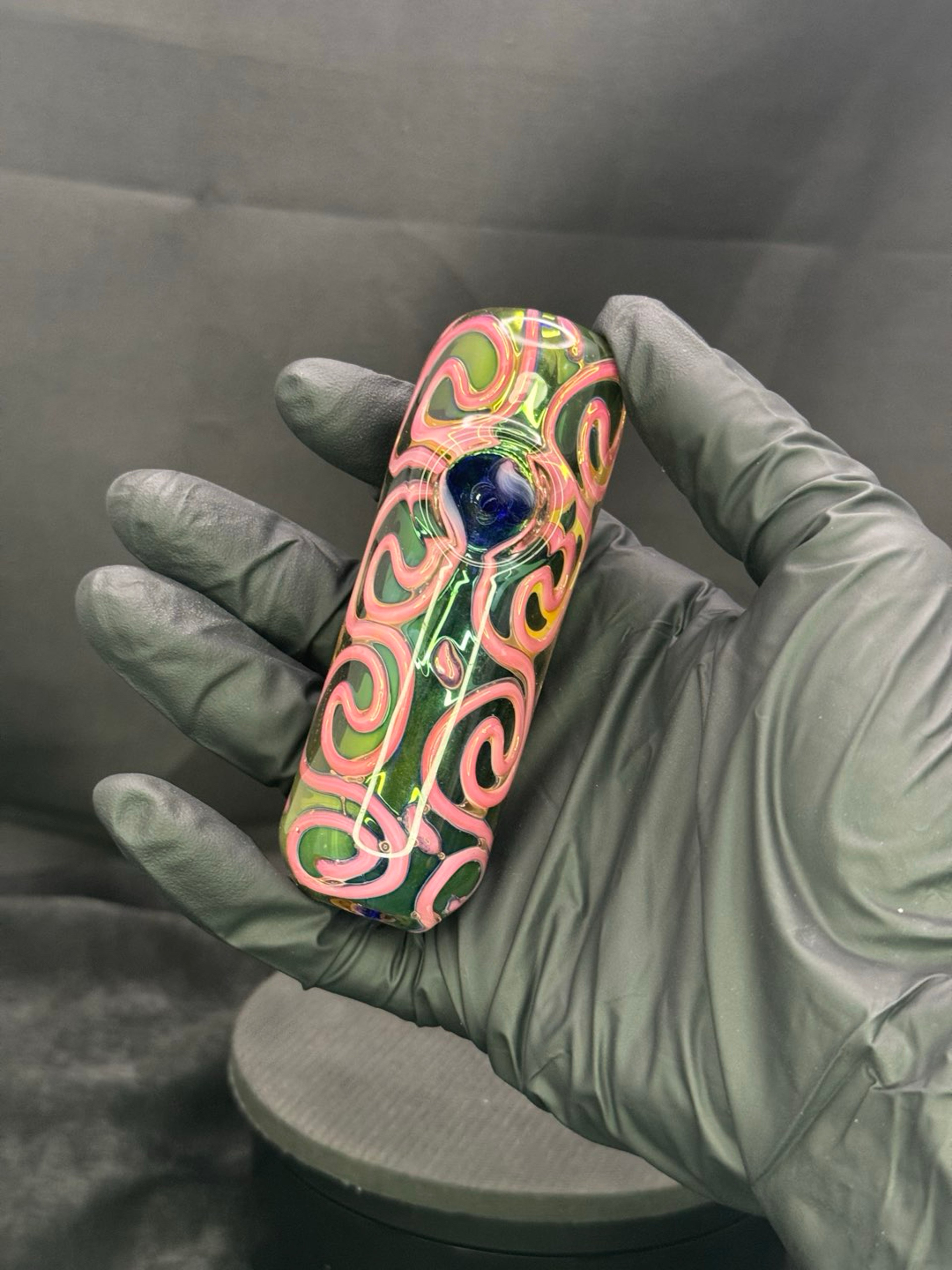 Pink & Green Pipe image 0