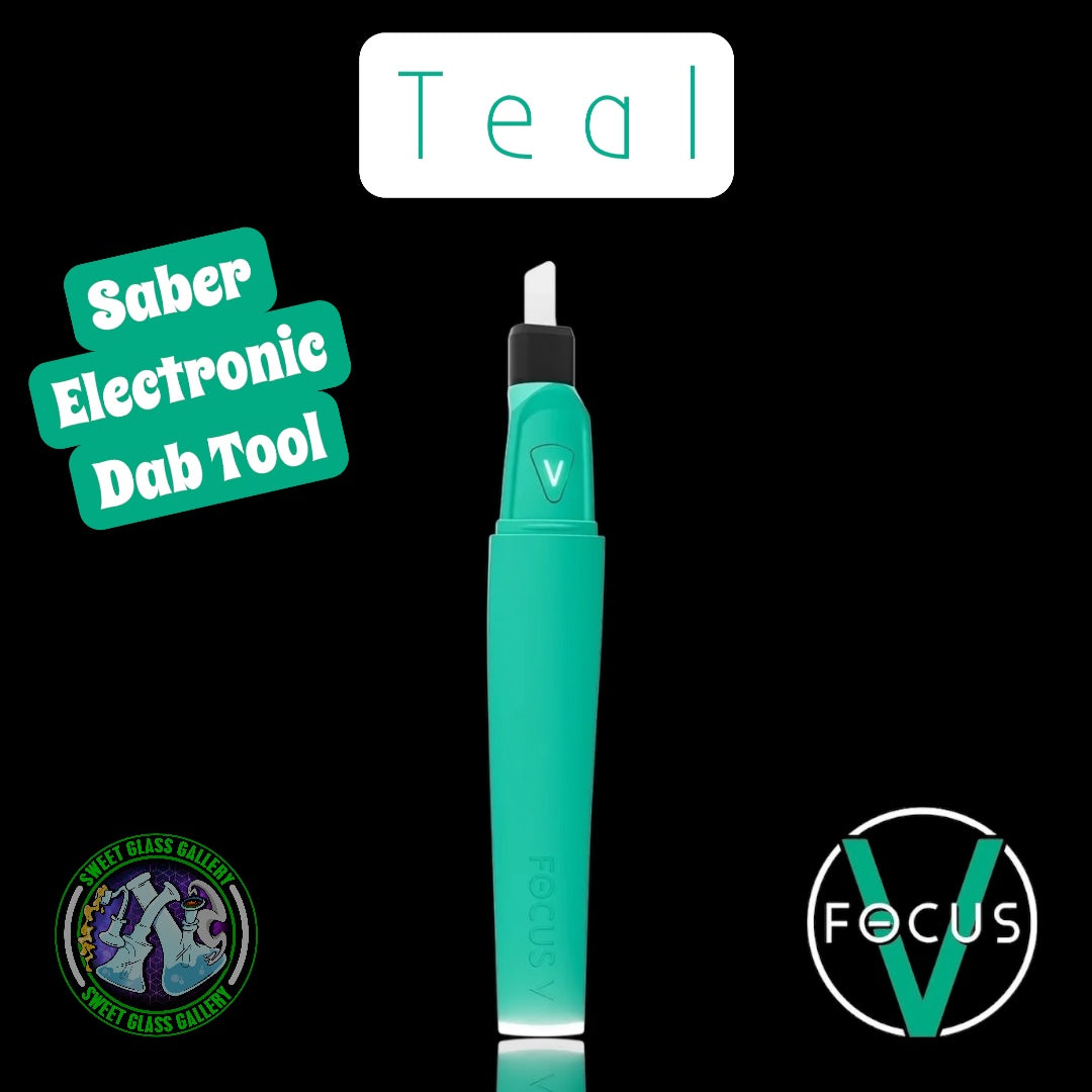 Focus V - Saber Electric Dab Tool - Teal image 0