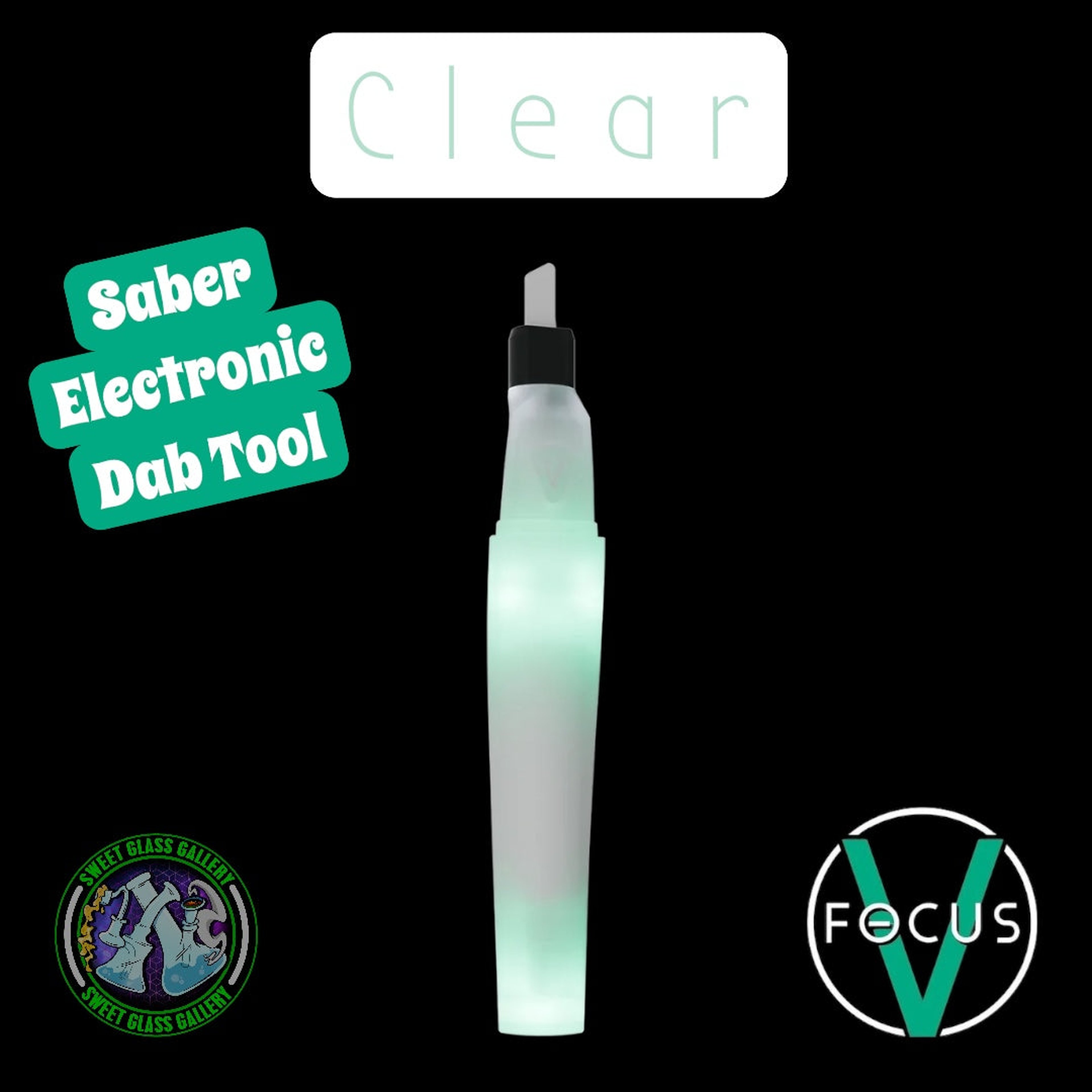 Focus V - Saber Electric Dab Tool - Clear image 0