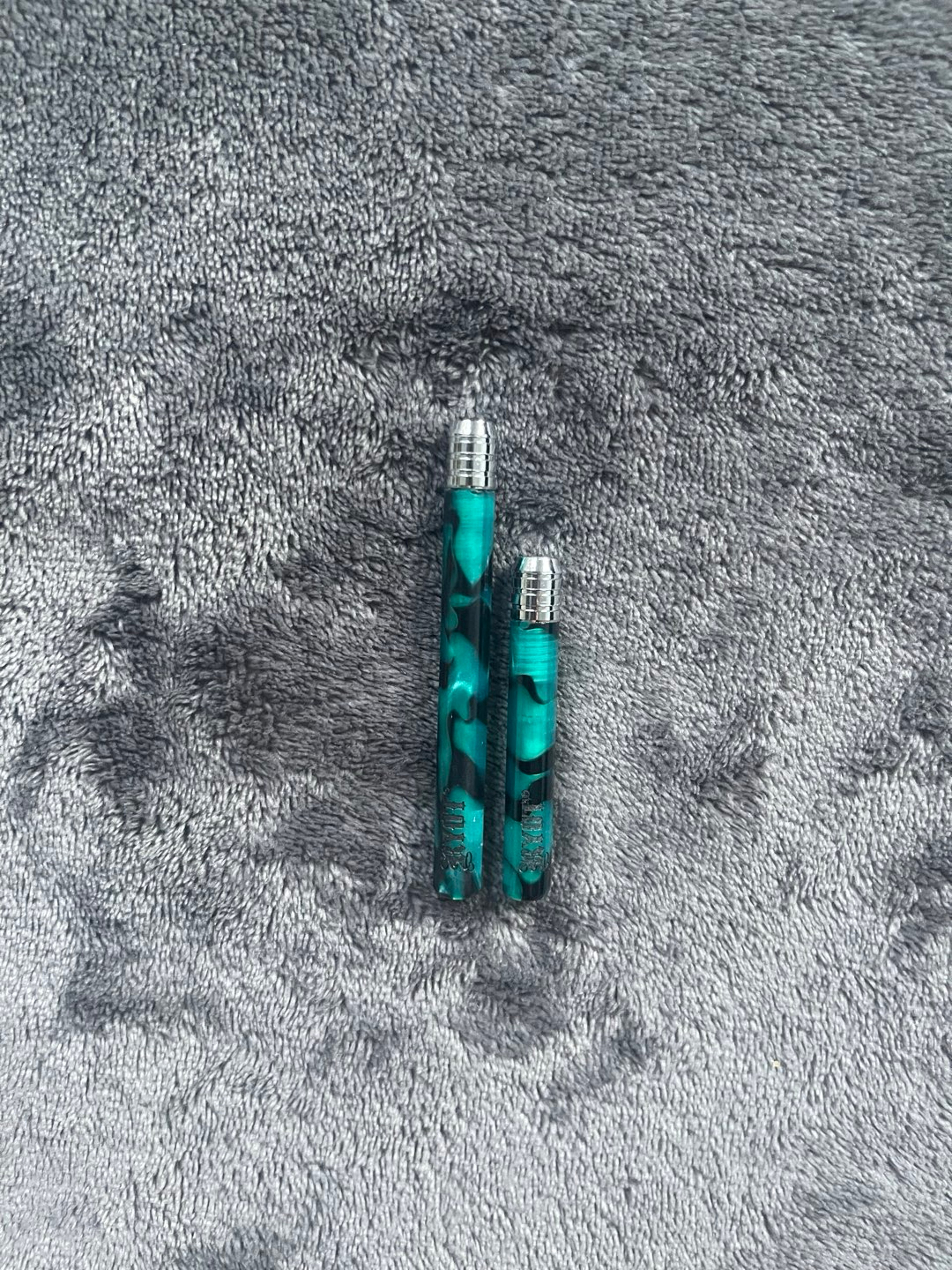 Preview pic of 2 Pcs Green Marble Batty Set - RYOT