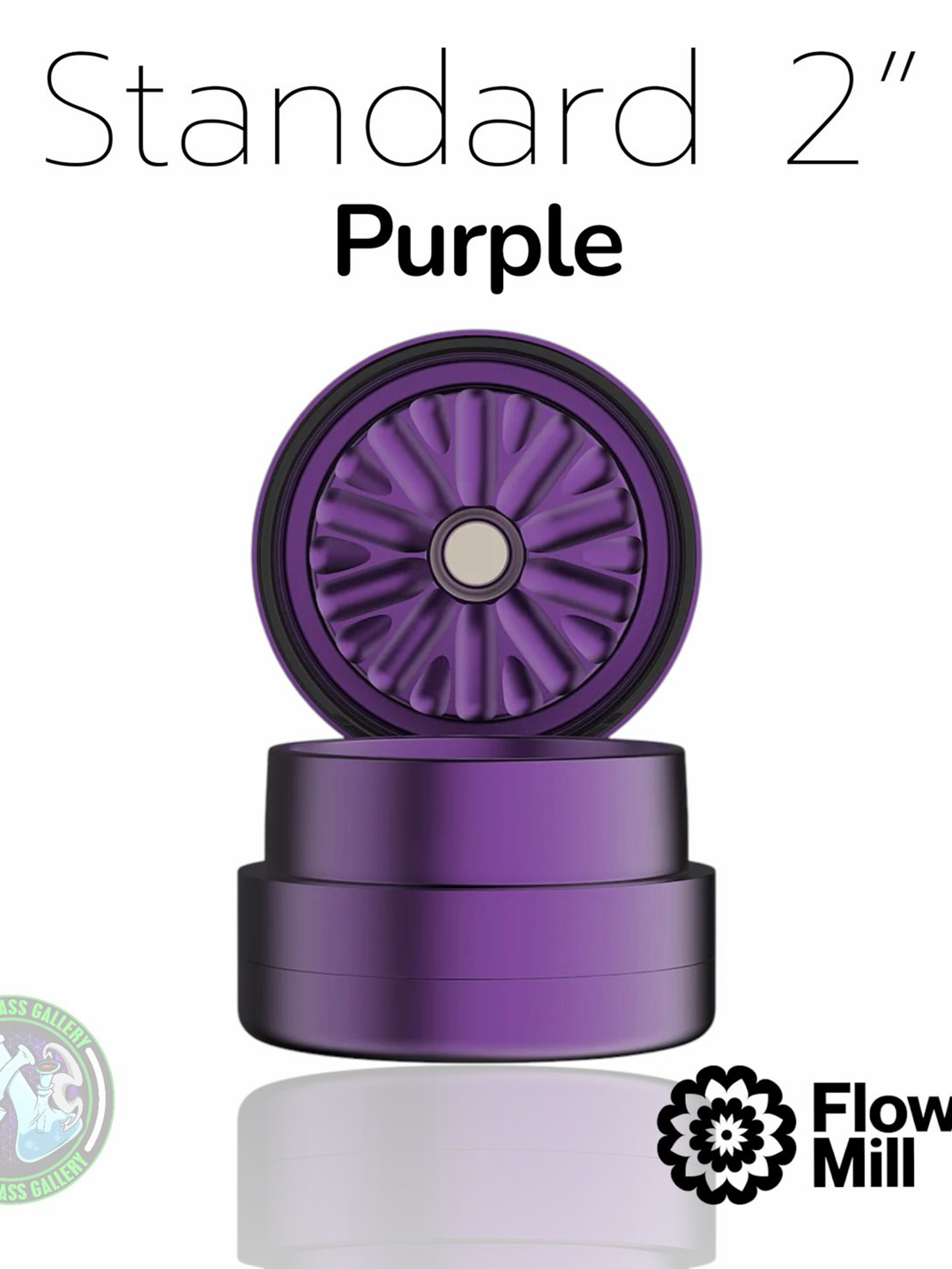 Preview pic of Flower Mill - Standard Series 2” - Purple