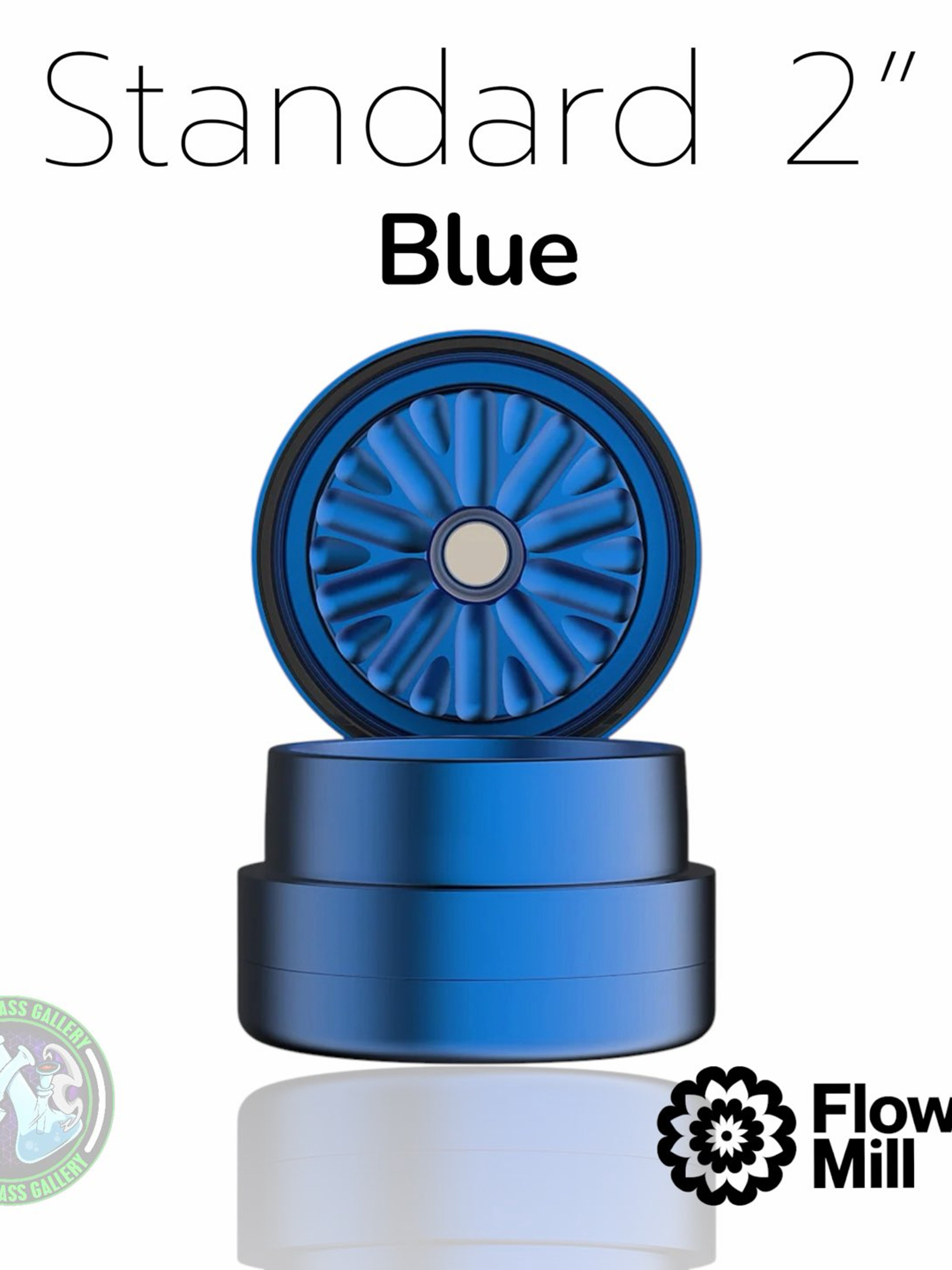 Preview pic of Flower Mill - Standard Series 2” - Blue
