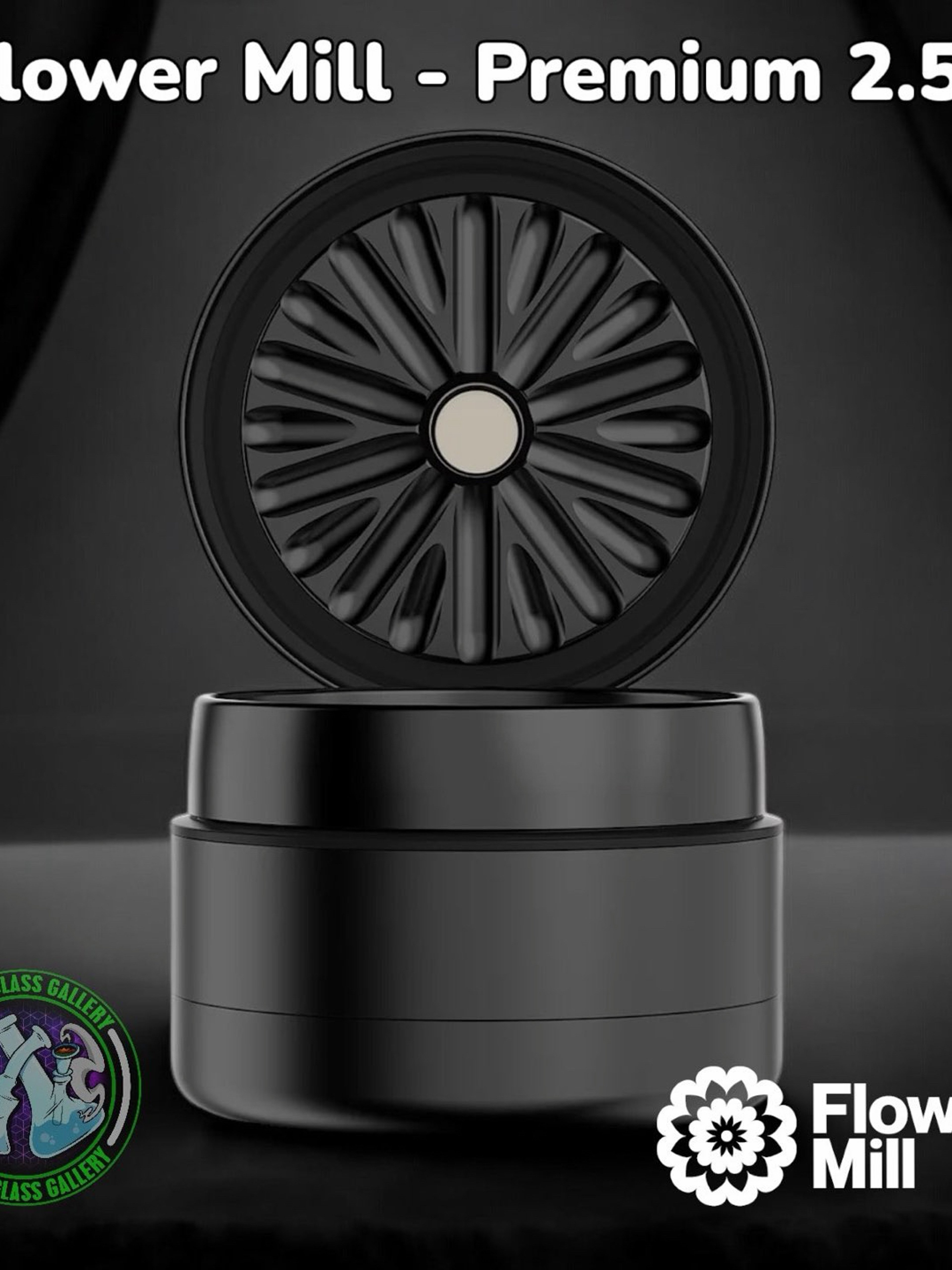 Flower Mill - Premium Series - Aluminum 2.5” image 0