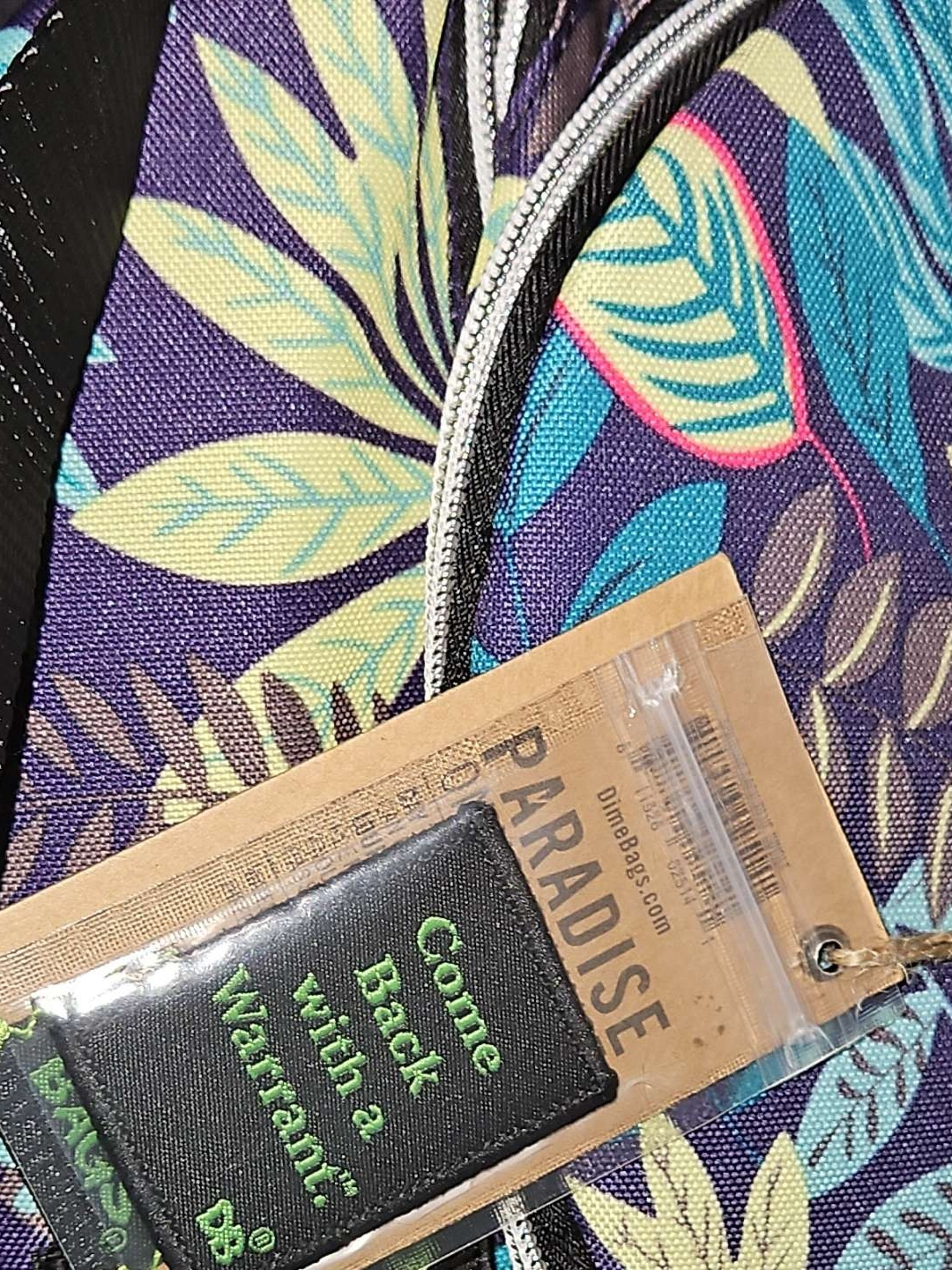 Preview pic of Dime Bags Paradise pack Blue Jungle waist bag