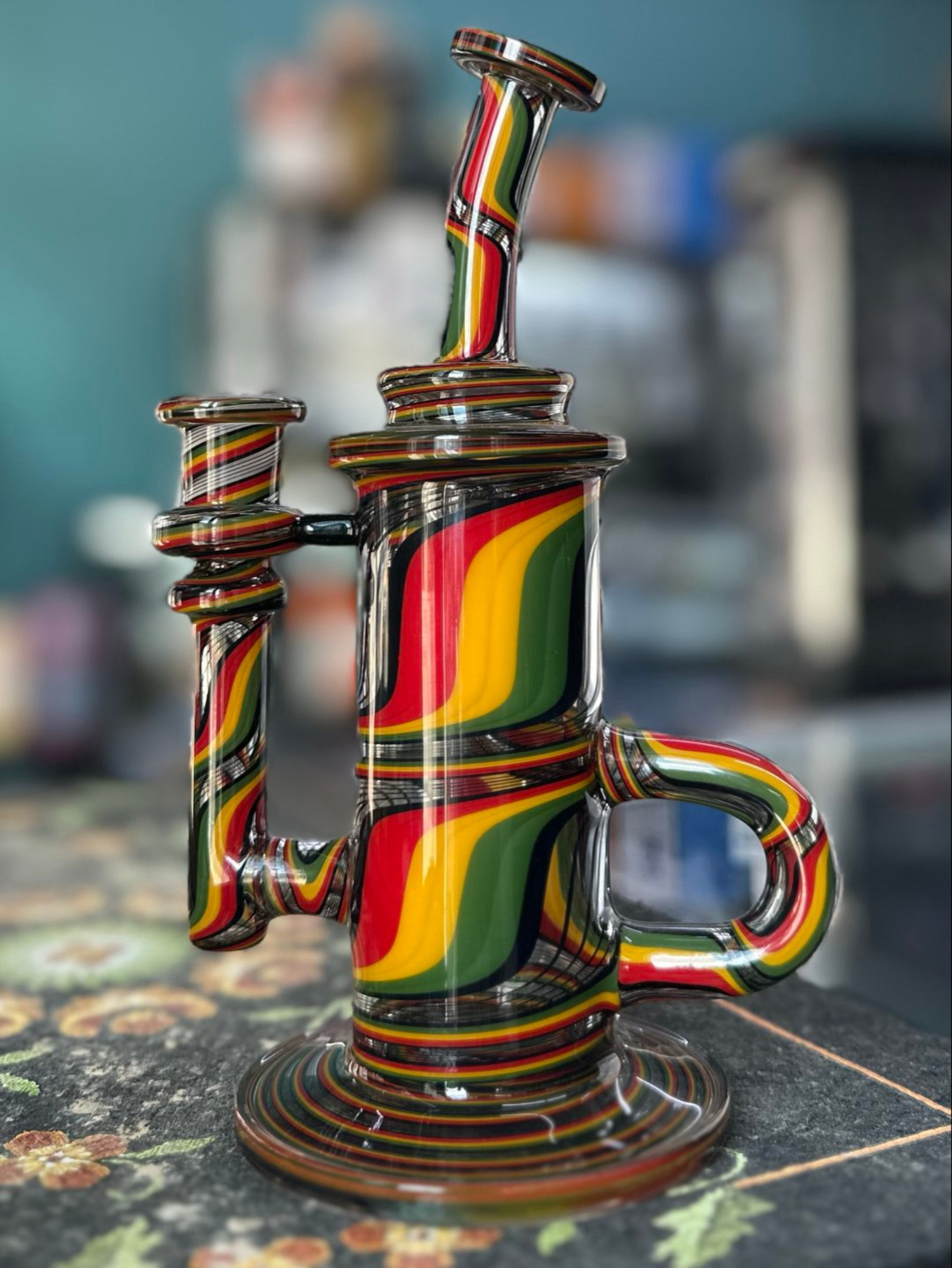 Preview pic of Phat Ass Glass X IDab Rasta Klein