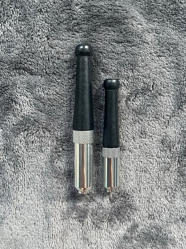 Preview pic of 2 Pcs Black & Silver Batty