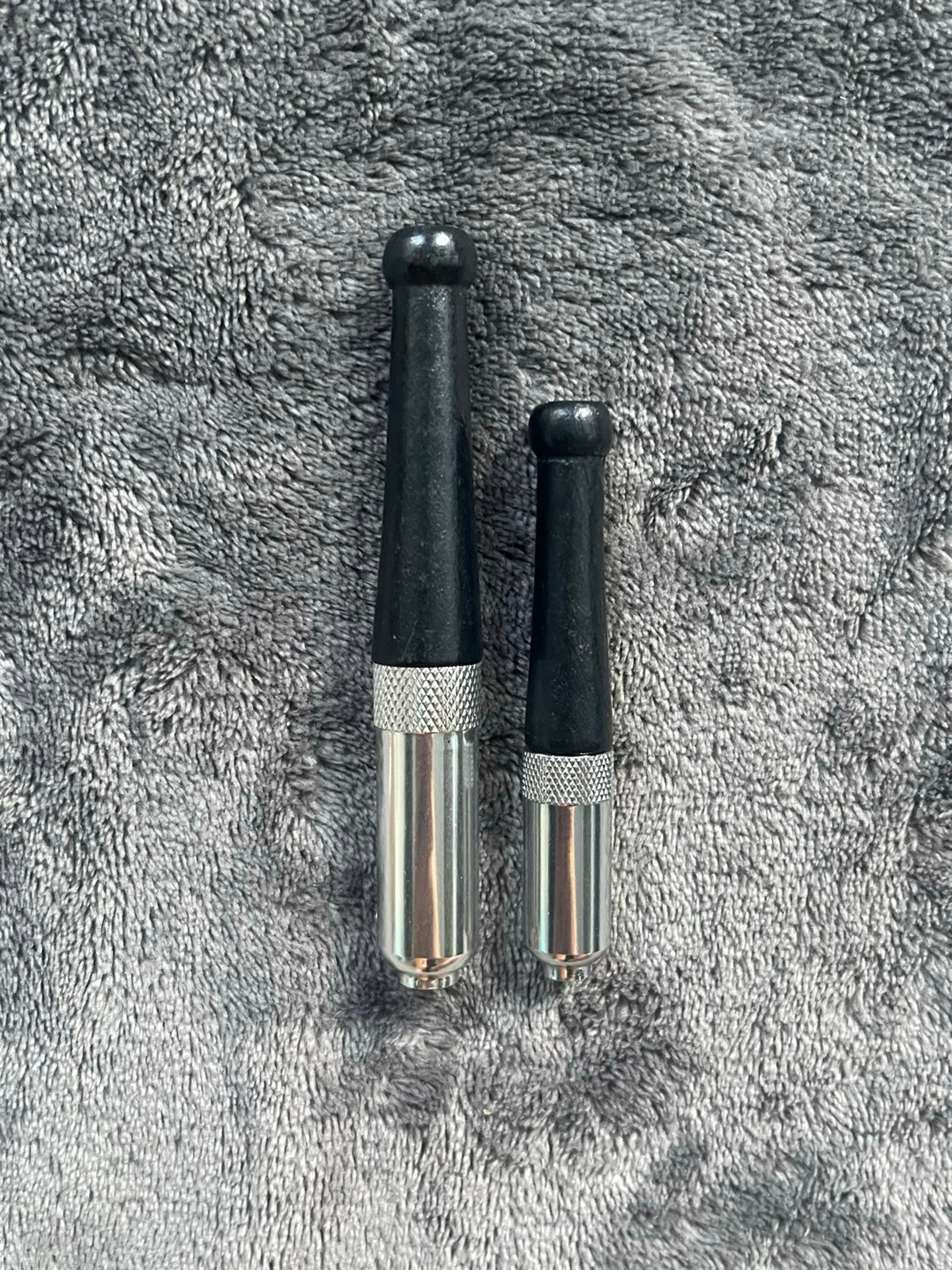 Preview pic of 2 Pcs Black & Silver Batty