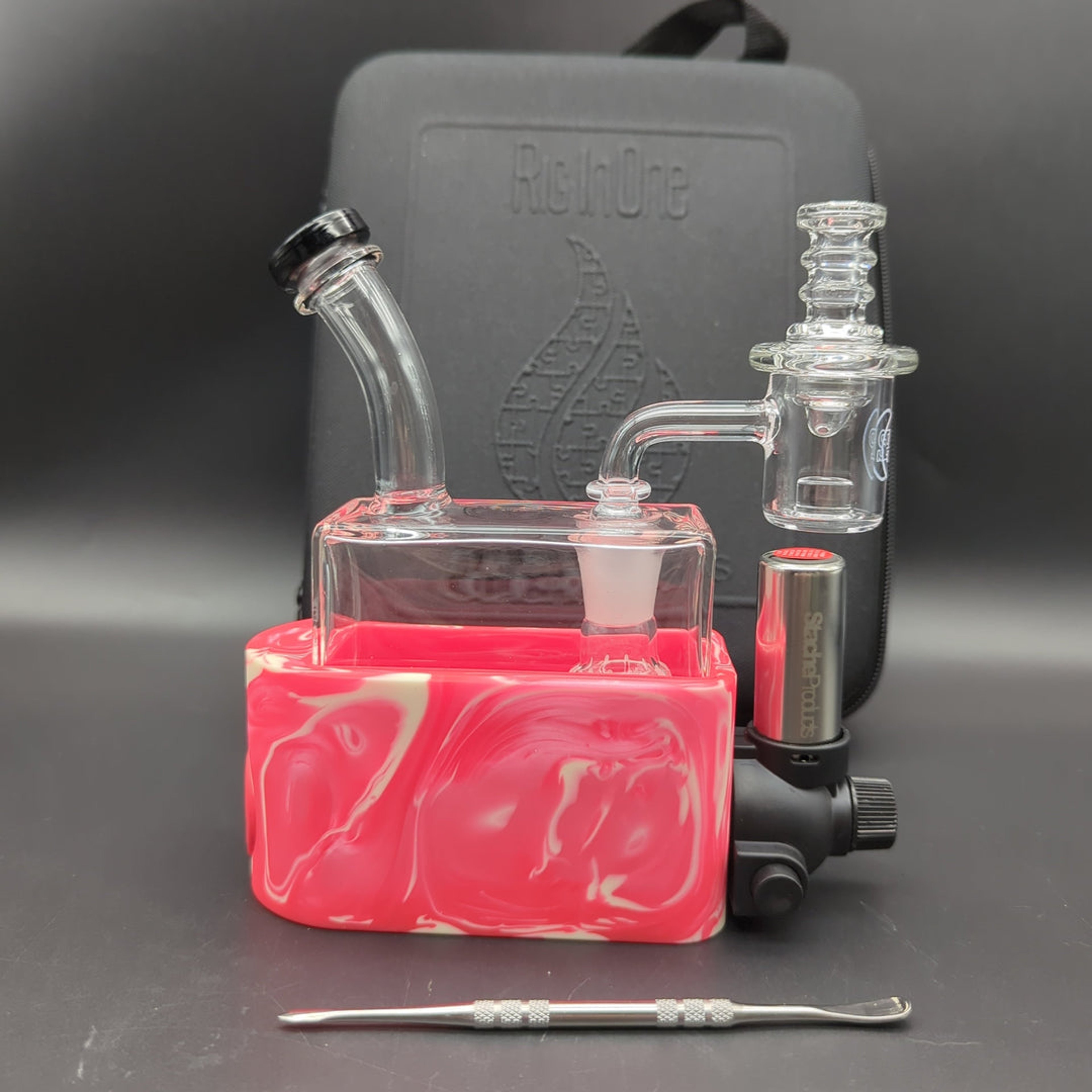 Preview pic of RIG IN ONE - STACHE PRODUCTS RIO MODULAR DAB RIG ( MARBLE )