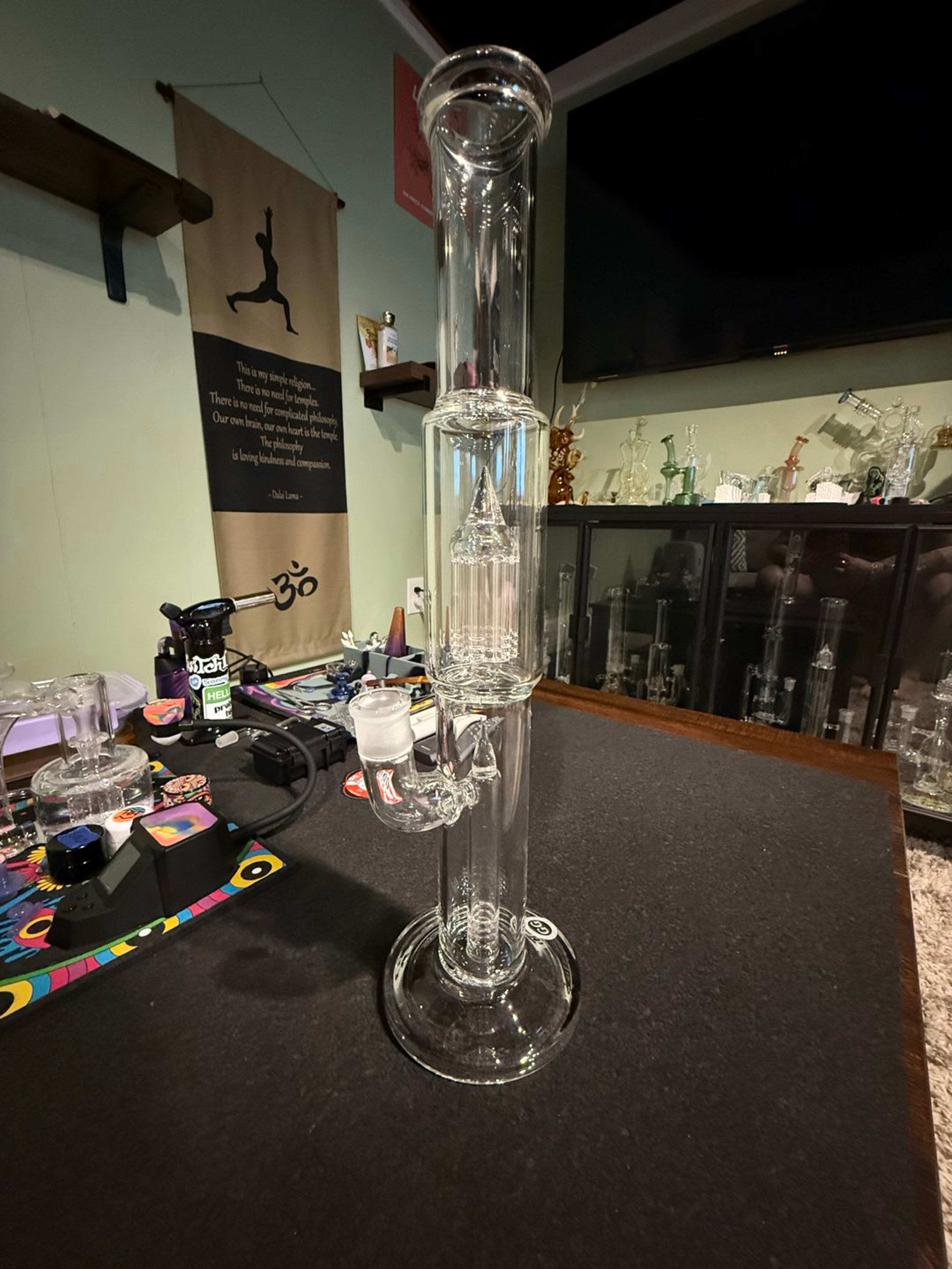 Greek Glass 360 to 8 arm tube image 0