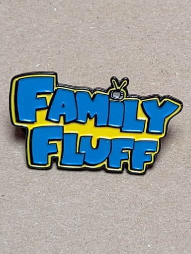 Preview pic of Family Guy "Family Fluff" LSD Acid Enamel Pin