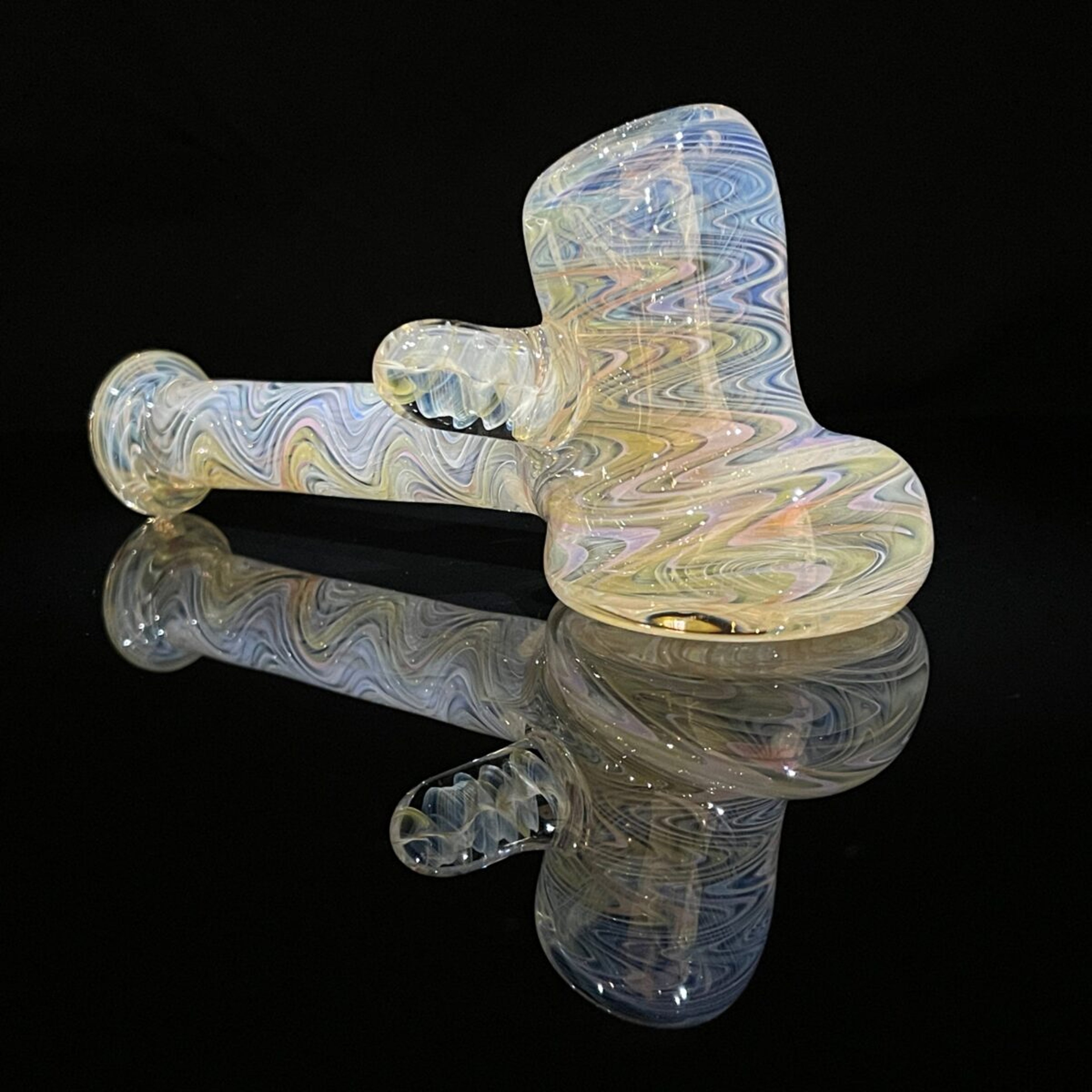 Preview pic of Zafa Glass Twisted Fume Hammer