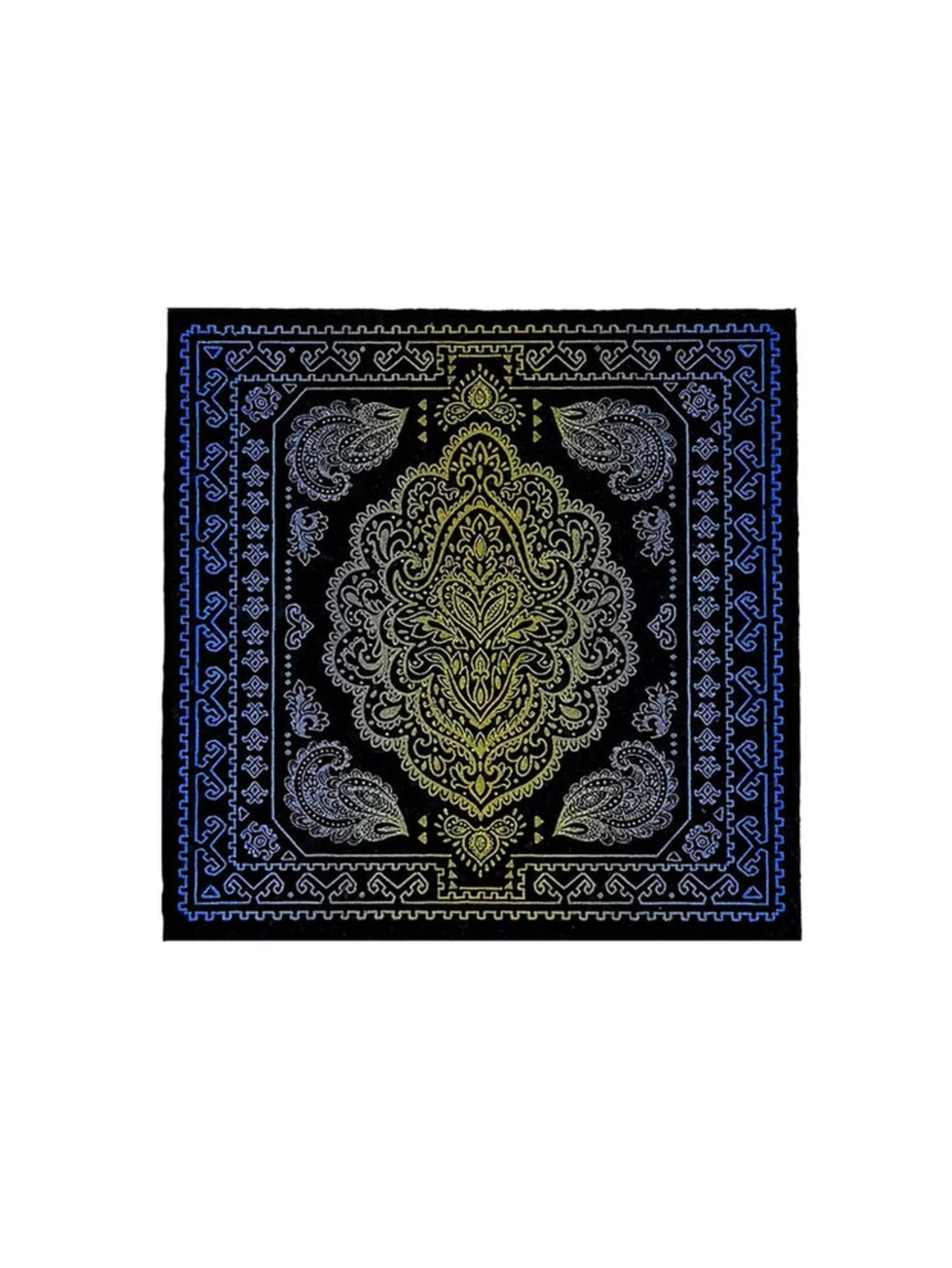 "Retro Blue Carpet" Moodmat image 0