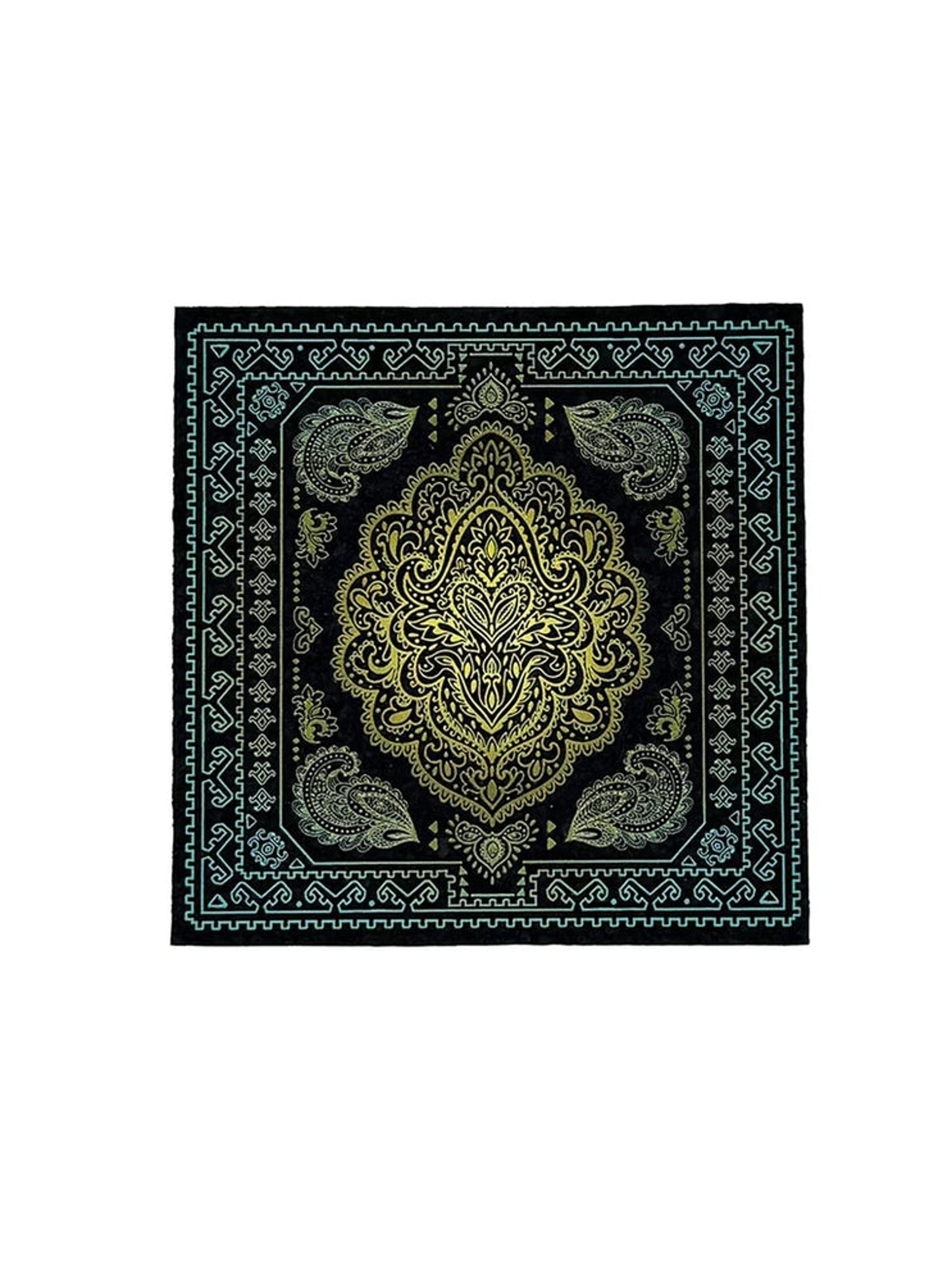 Preview pic of "Retro Teal Carpet" Moodmat
