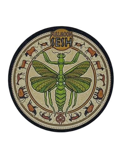 Preview pic of FMS (Full Moon Sesh) x Mothership "Dragonfly" Moodmat