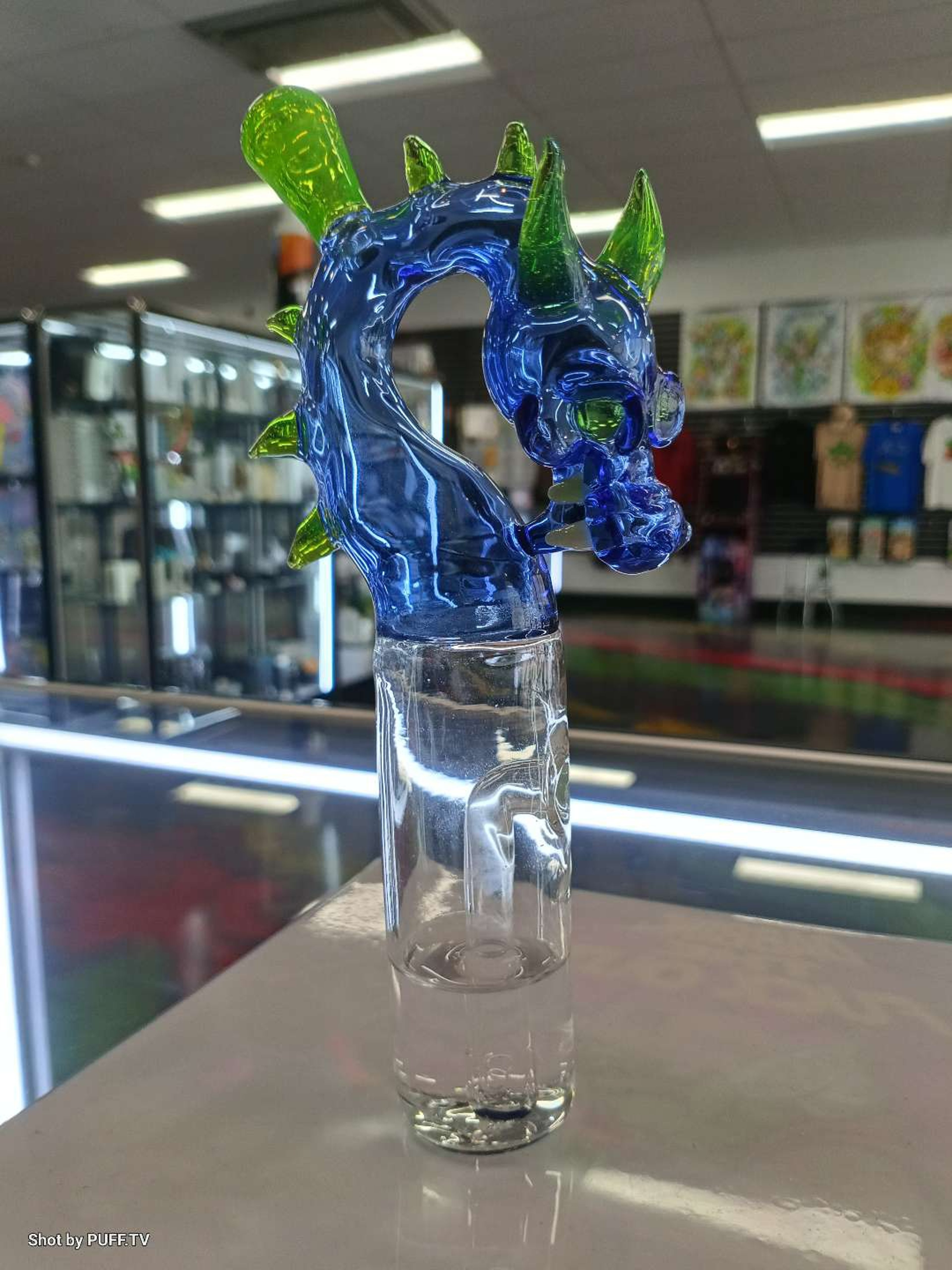 KAZY GLASS Switch go hand blown glass dragon attachment image 0