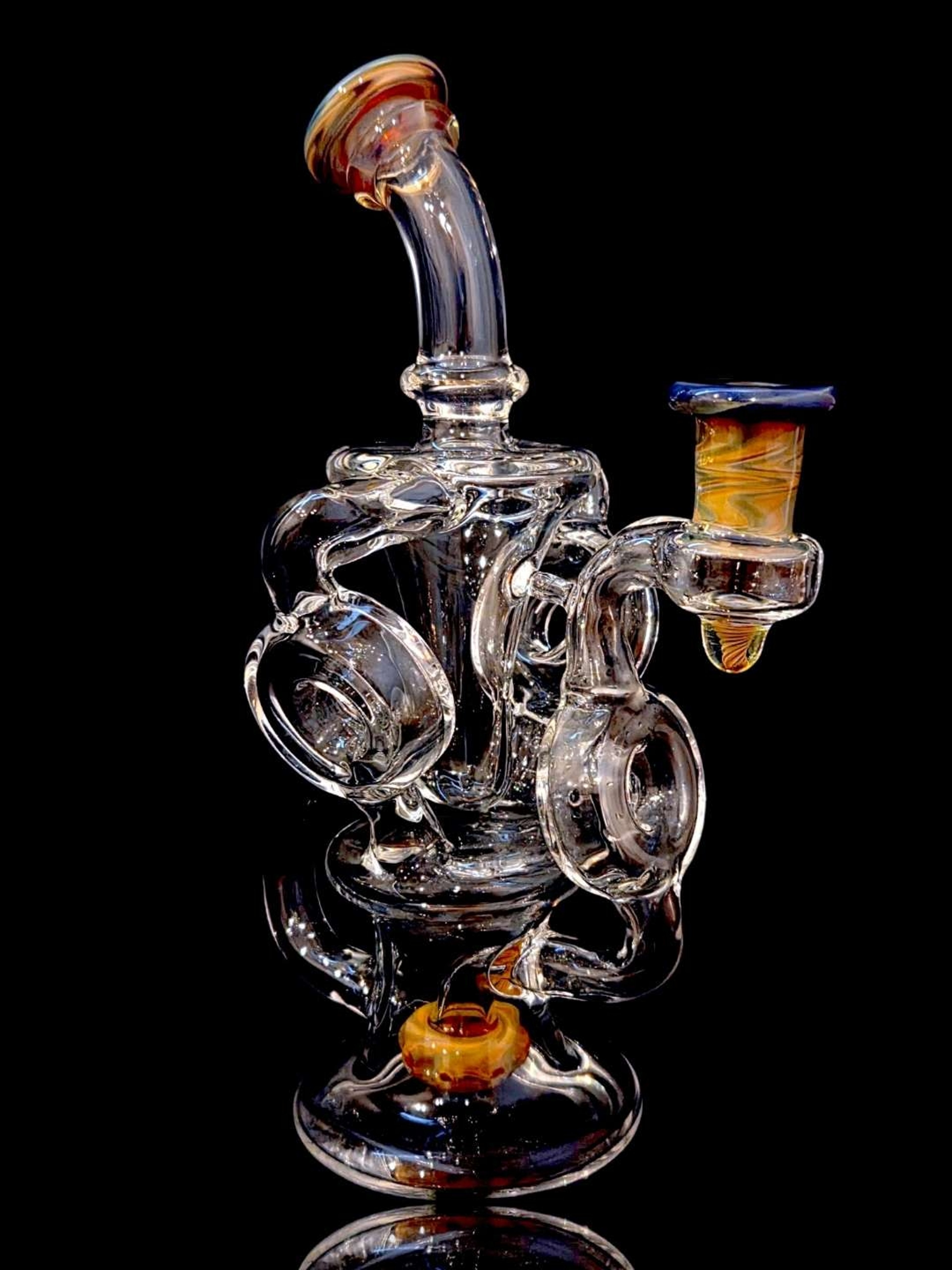 Preview pic of Dual donut uptake recycler w/ color accents