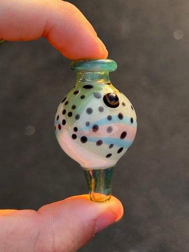 Preview pic of 603 Glass Fish Bubble Cap