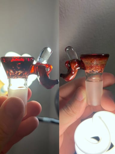 Preview pic of 18/4 Opal Banana Dippy Glass Slide