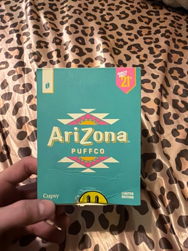 Preview pic of Puffcon Arizona tea teal 2025 cupsy