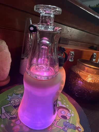 Preview pic of aj surf city tubes black opal carta v2 glass attachment