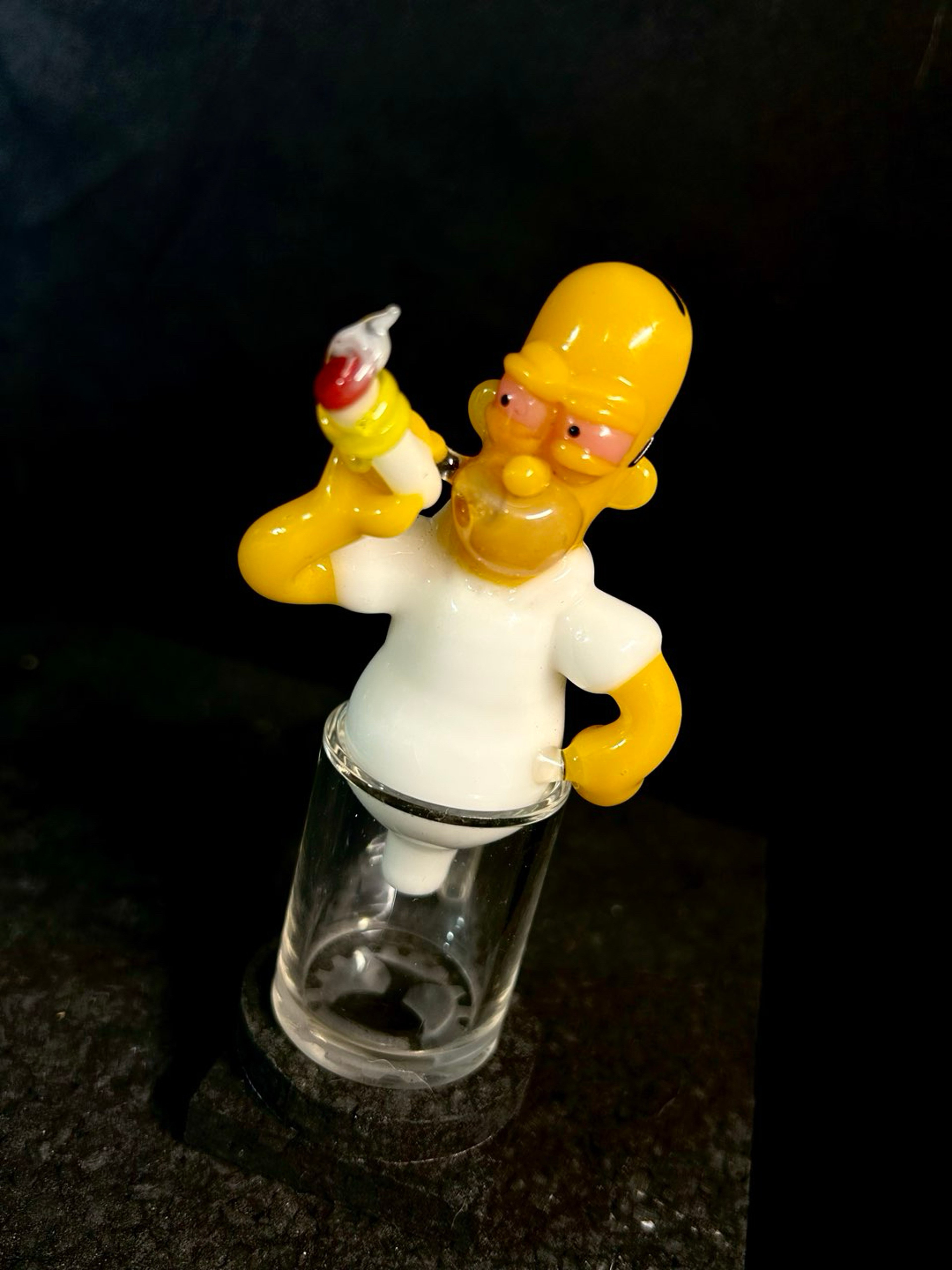 Preview pic of Homer smoking bubble cap