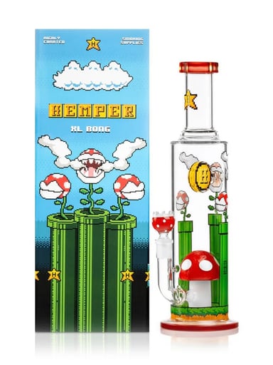 Preview pic of HEMPER Gaming Flower XL Bong – Brand New Factory Sealed – FREE SHIPPING