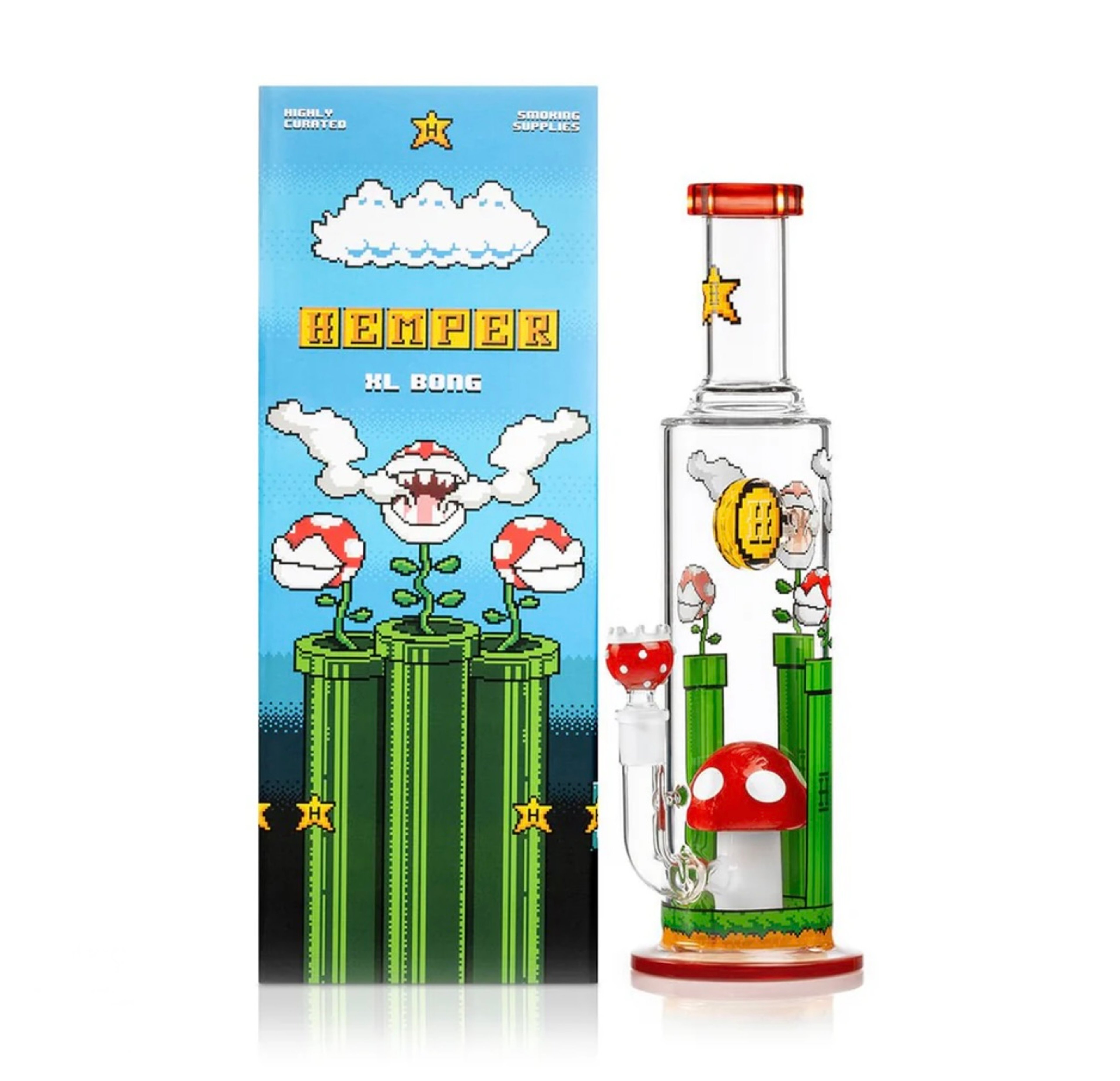 HEMPER Gaming Flower XL Bong – Brand New Factory Sealed – FREE SHIPPING image 0