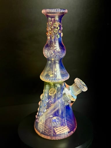 Preview pic of Hensley Glass Art fumed/carved rig