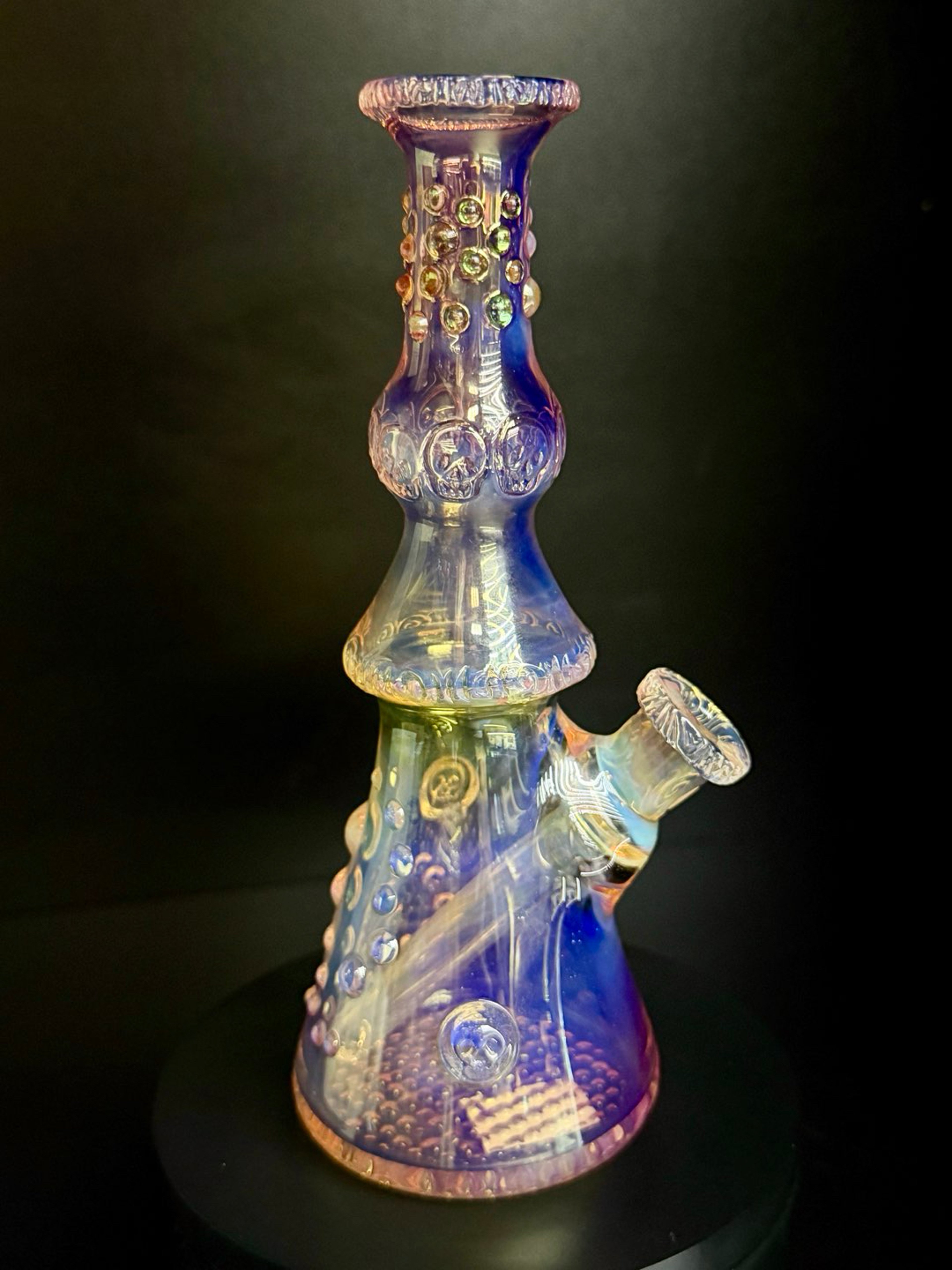 Preview pic of Hensley Glass Art fumed/carved rig