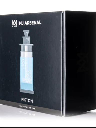 Preview pic of MJ Arsenal Piston Gravity Bong – Brand New Factory Sealed