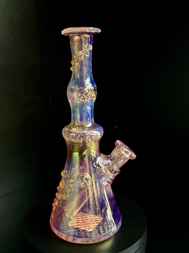 Preview pic of Hensley Glass Art fumed/carved rig