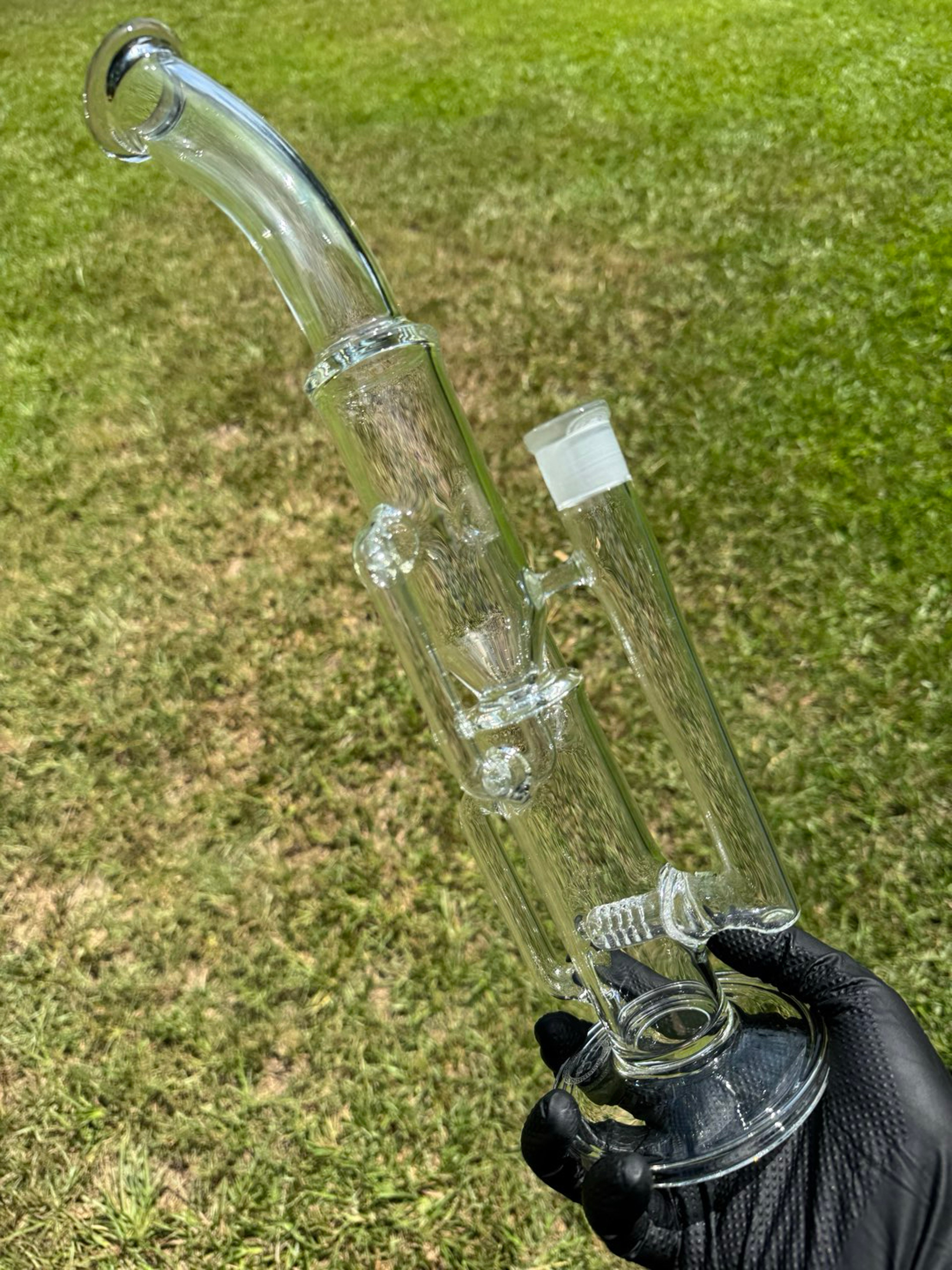 Greek Glass Recycler Tube image 0