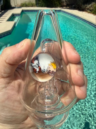 Preview pic of Calvin & Hobbes Puffco Peak Wet Top