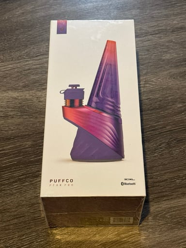 Preview pic of Puffco Peak pro brand new plasma color way with 3-D XL Bluetooth compatible newest color !!