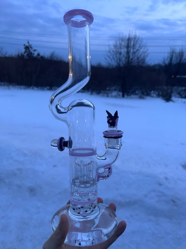 Preview pic of Faceted JaySciFi (Blazed) Pillar & Hannya Playboy Slide Set
