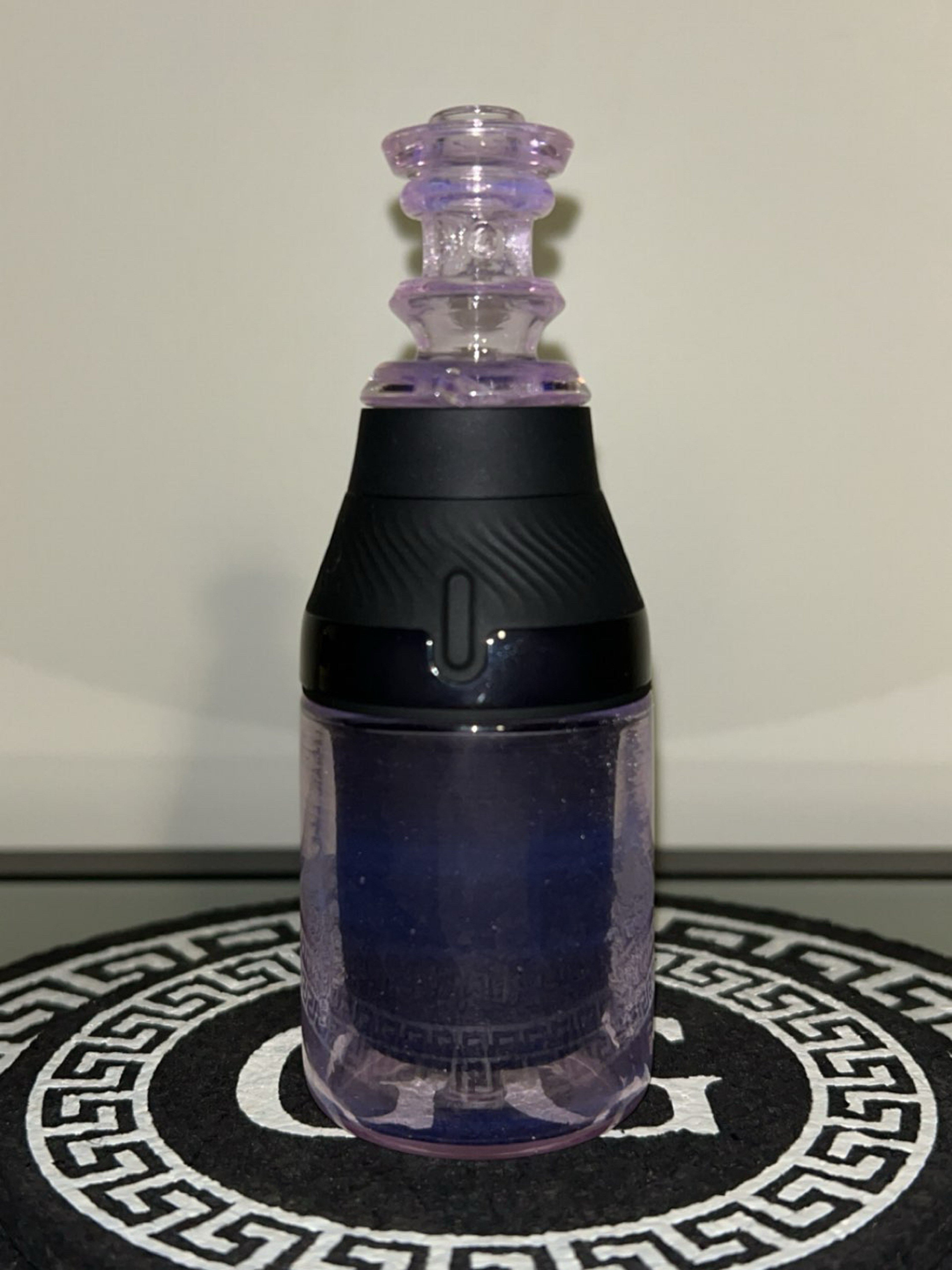 Preview pic of Proxy V2 Twisted Boro Heady Core Attachment and Topper Purple Lavender Lilac