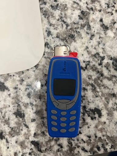 Preview pic of Nokia 3310 "Indestructible Brick Phone" Bic Lighter Sleeve – Nostalgia Collection