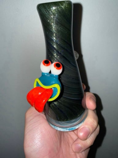 Preview pic of Bradfurd glass x Goofball glass 14mm grommy tube