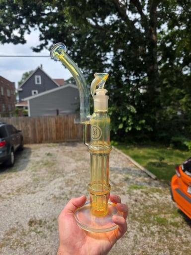 Preview pic of OJ Flame FUMED OUT Jr. King Bubbler